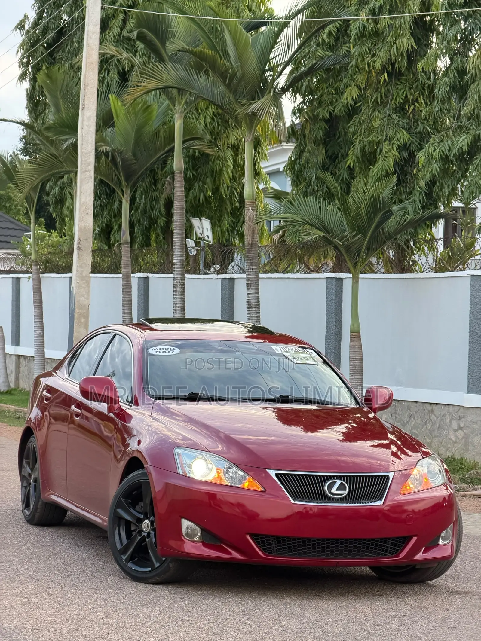 Lexus IS 250 2008 Red