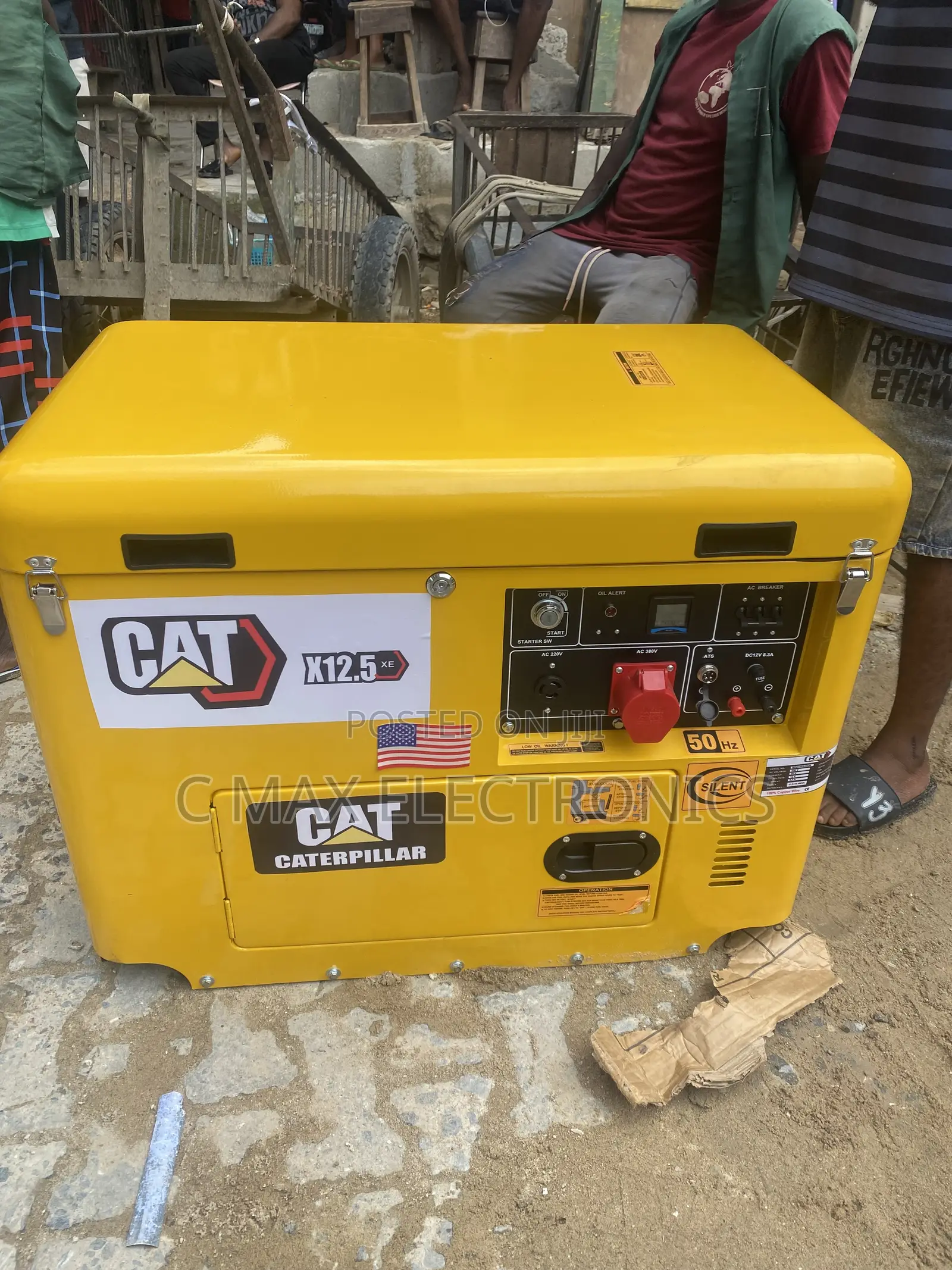 Original CAT 100KVA Diesel Generator – Low Fuel Consumption