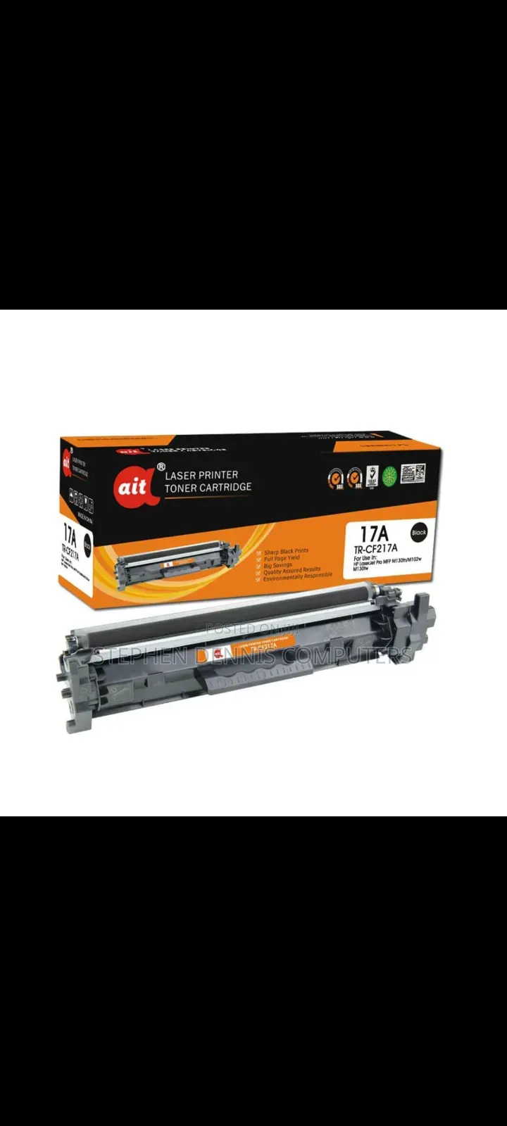 17a Laserjet Toner Cartridge HP Printer