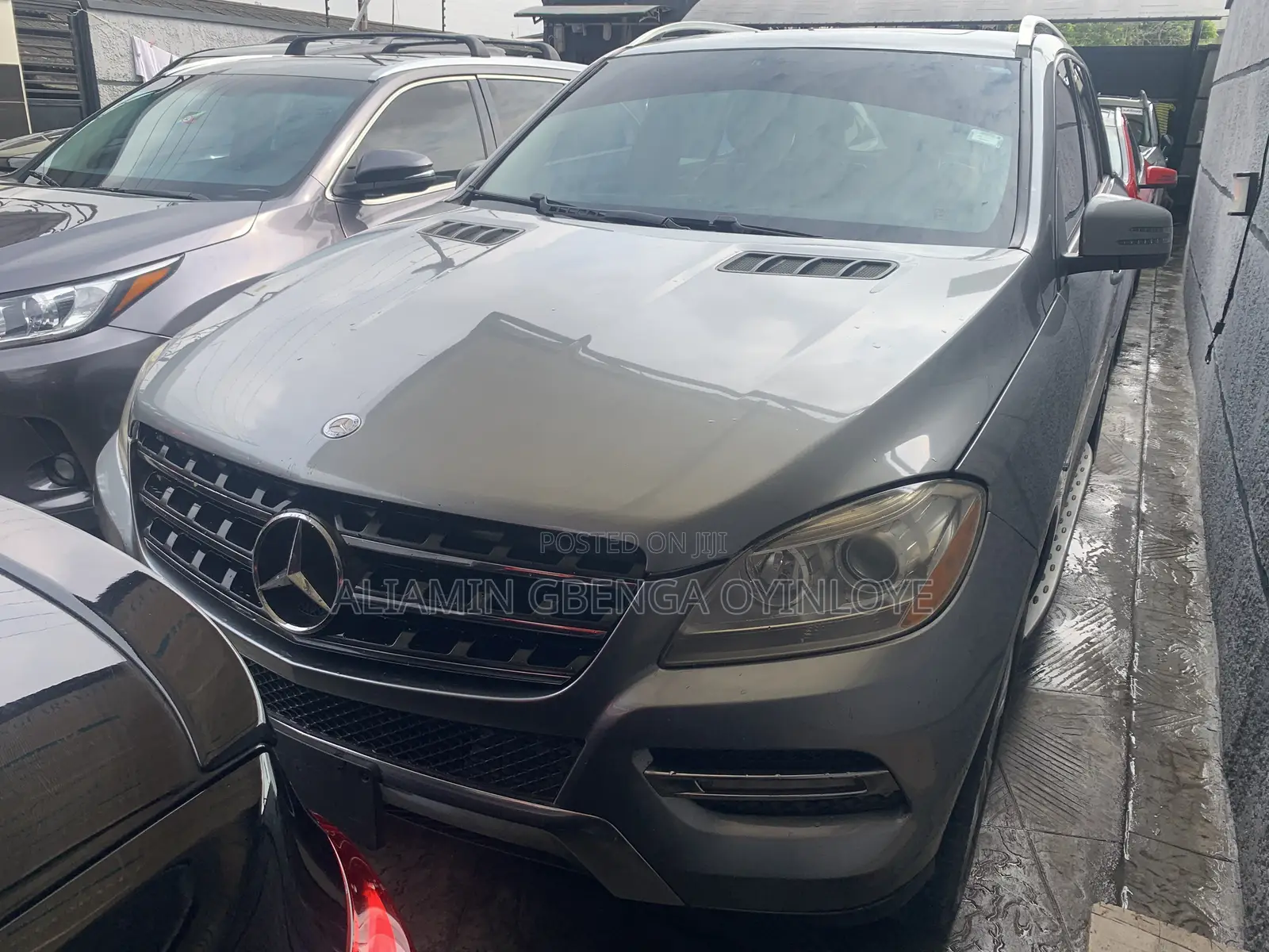 Mercedes-Benz M Class ML 350 4Matic 2012 Gray