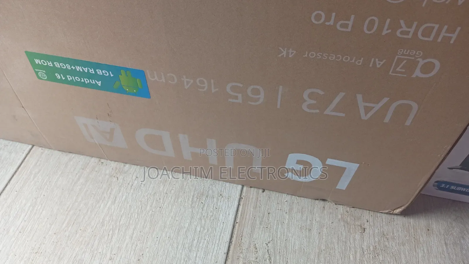 Original LG Uhd 55 Inches Smart Television