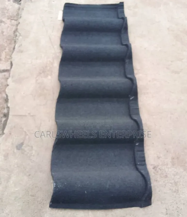 Lite Black Colour Milano Stock Coated Roofing Sheet
