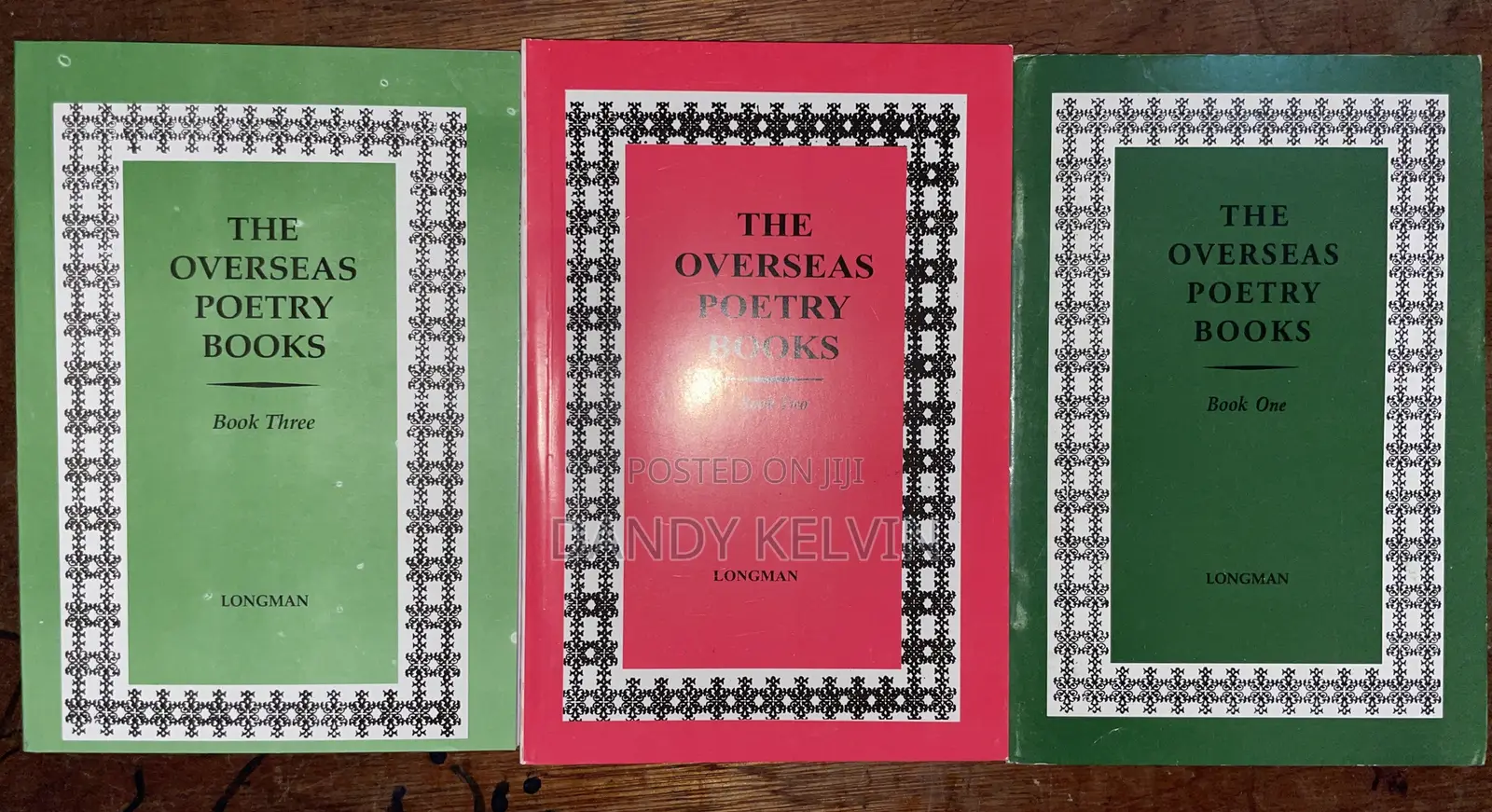 Overseas Poetry Book 1,2 and 3.
