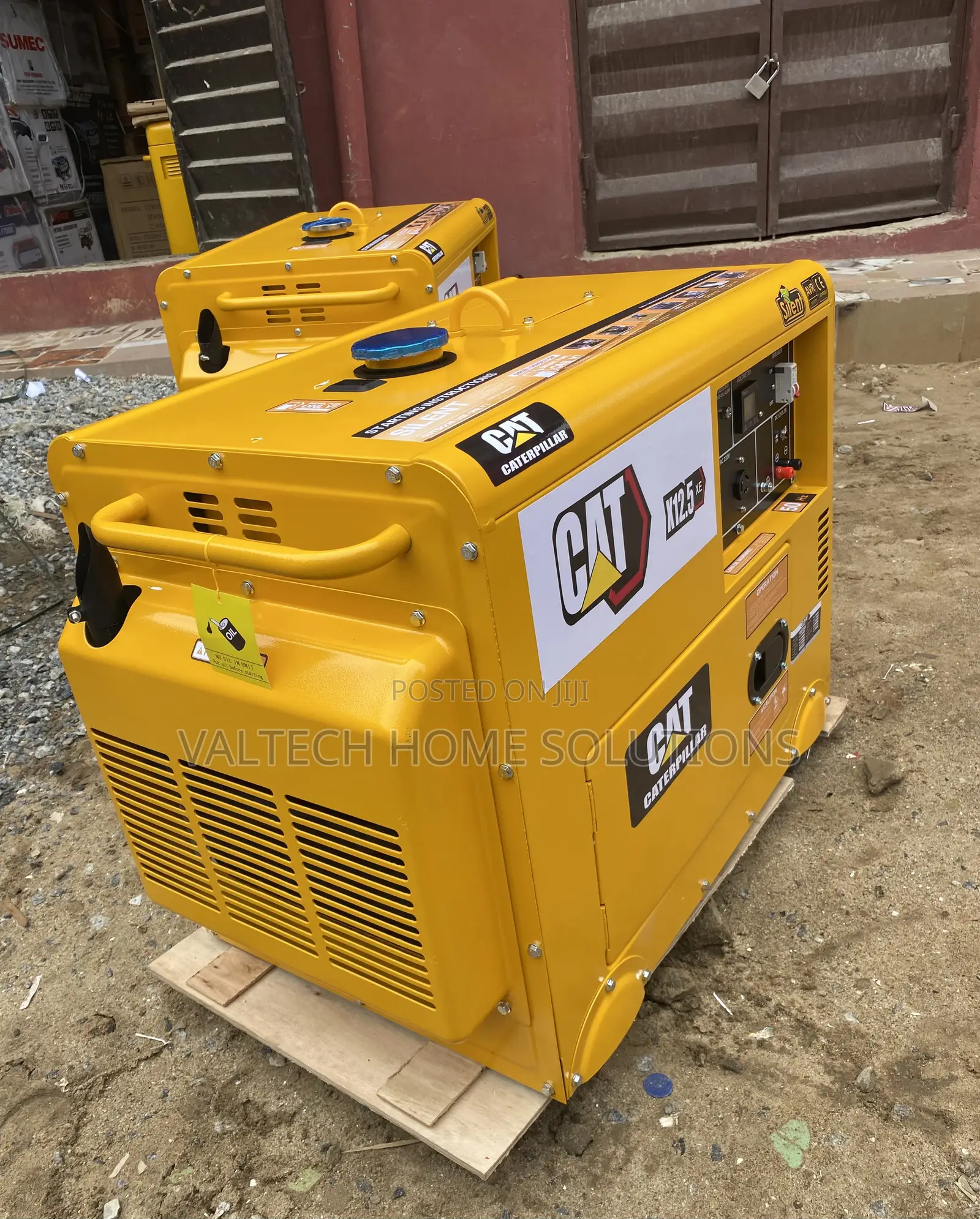 CAT 12.5KVA Soundproof Diesel Generator – 100% Copper Coil