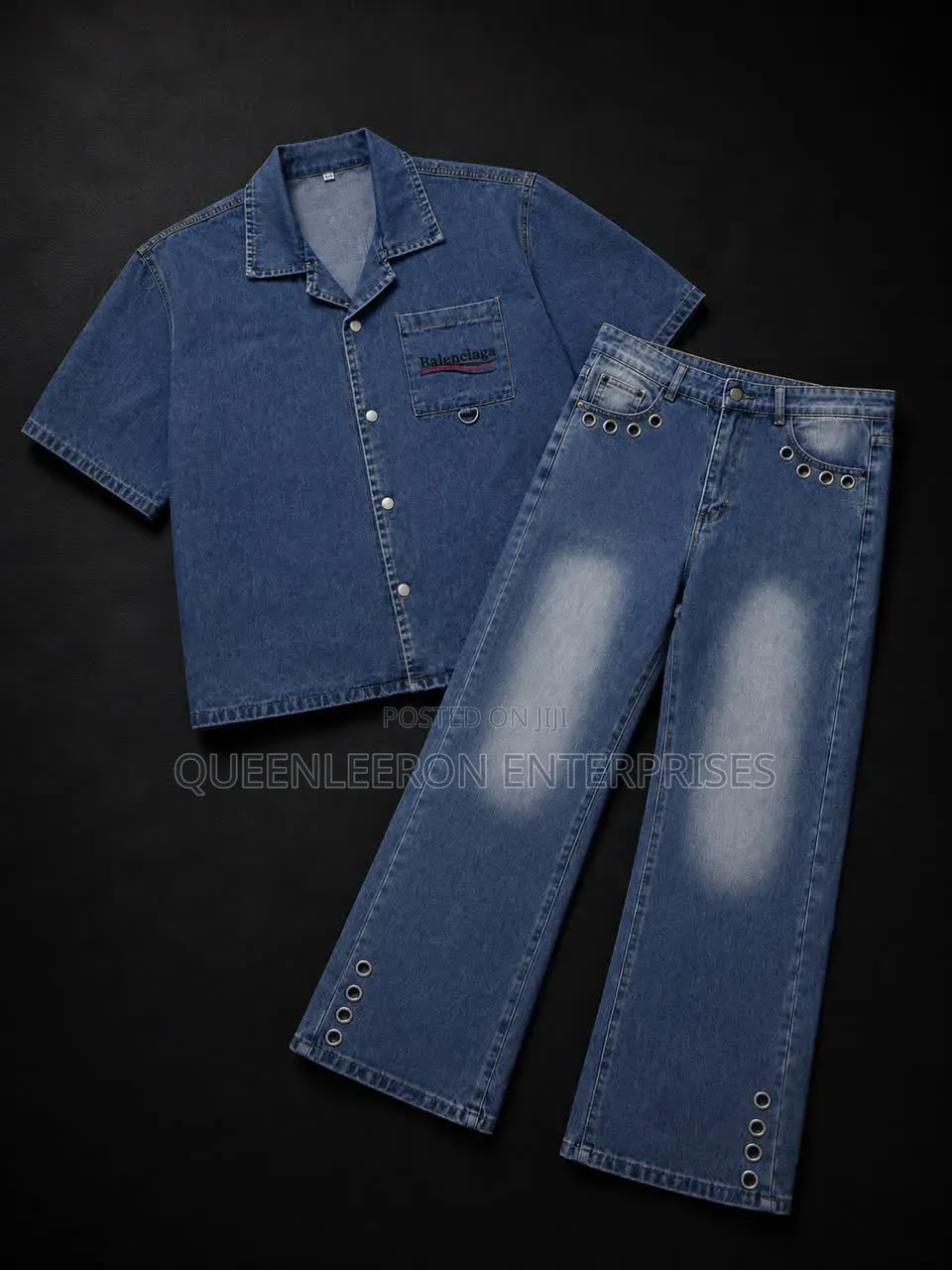 Fast Selling * Denim Jean Shirt and Denim Jean