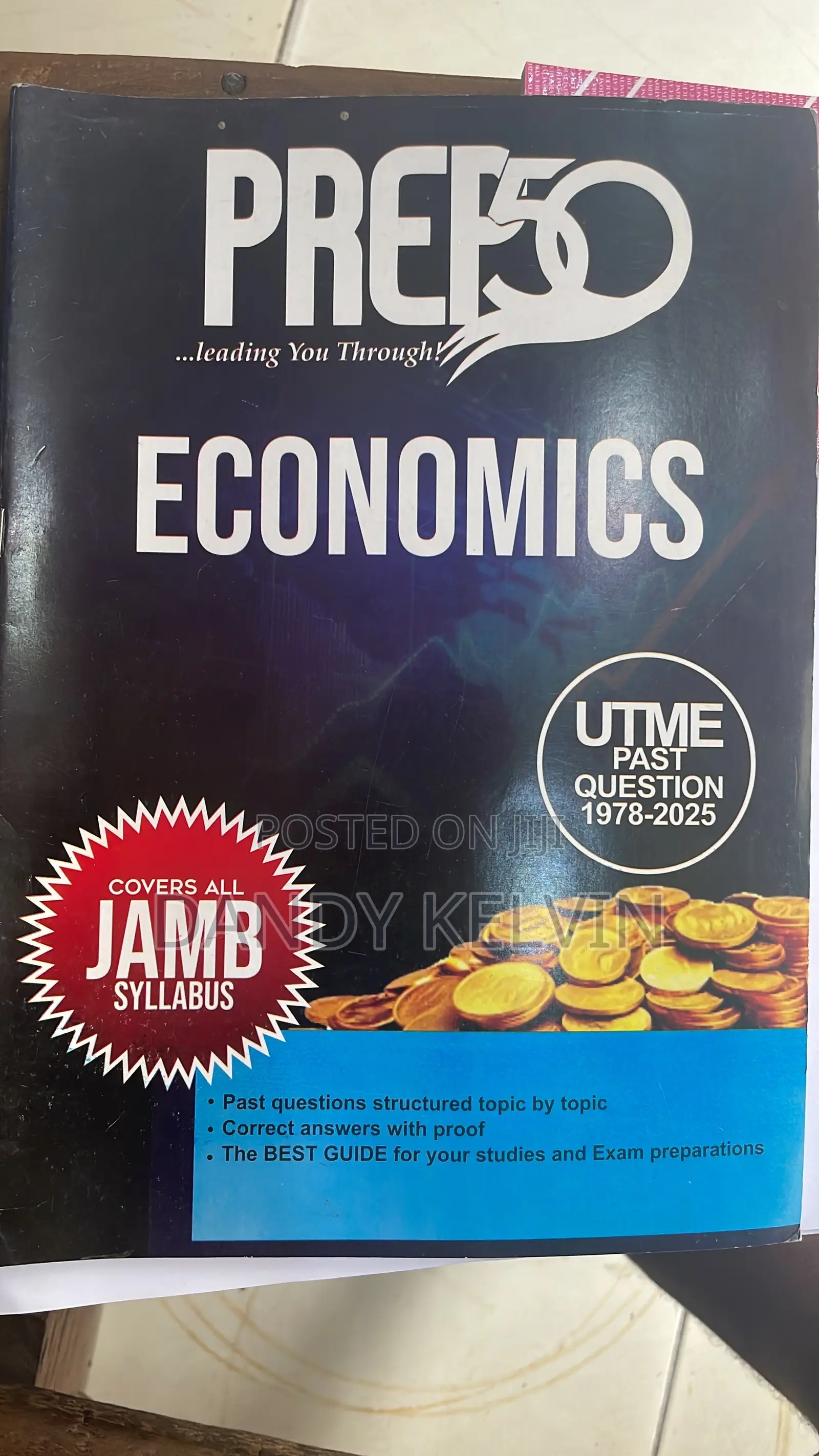 PREP 50 for WAEC/UTME (Jamb Also Available)