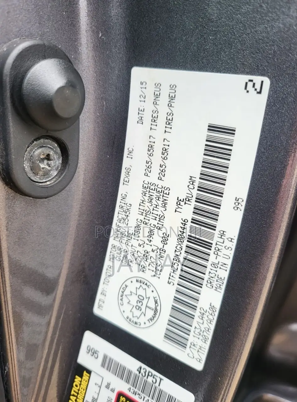 Toyota Tacoma 4dr Double Cab 2016