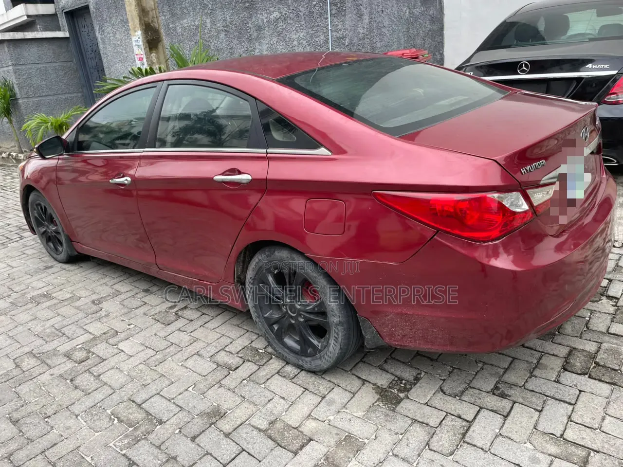 Hyundai Sonata 2012 Red