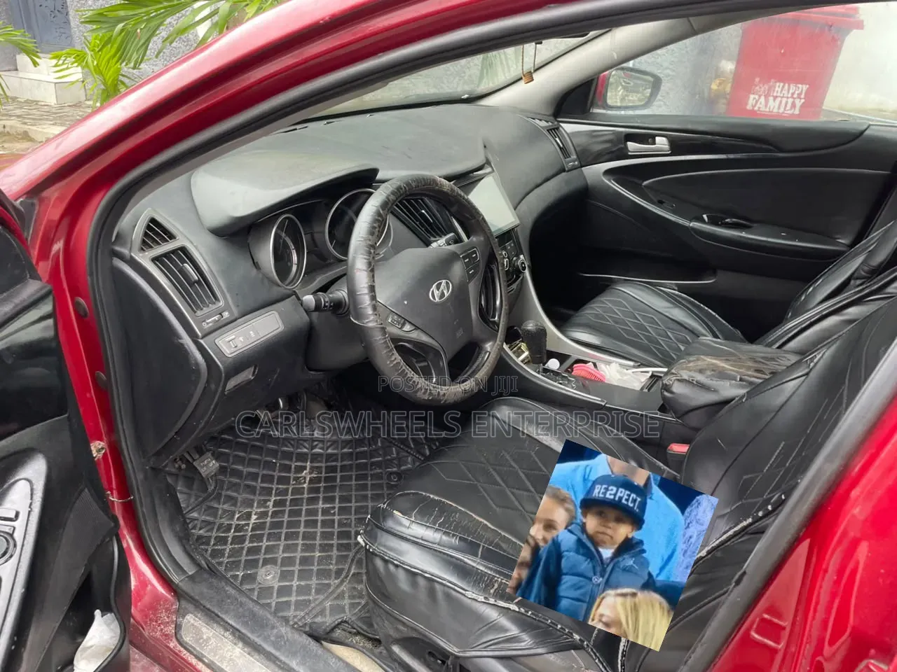 Hyundai Sonata 2012 Red