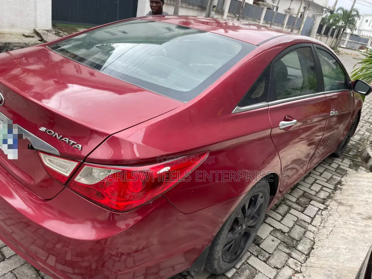 Hyundai Sonata 2012 Red