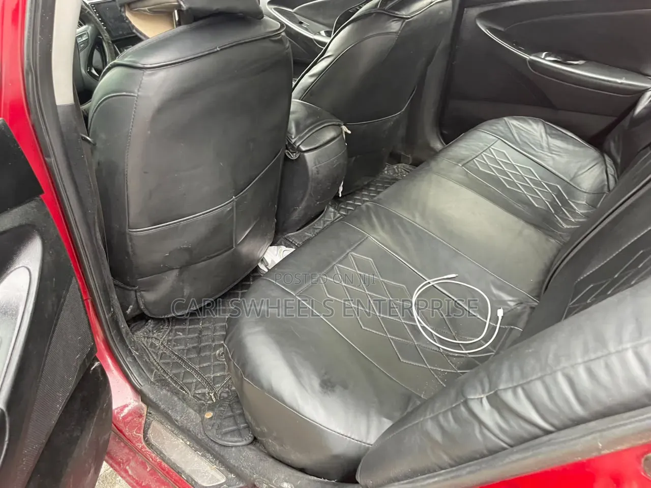 Hyundai Sonata 2012 Red