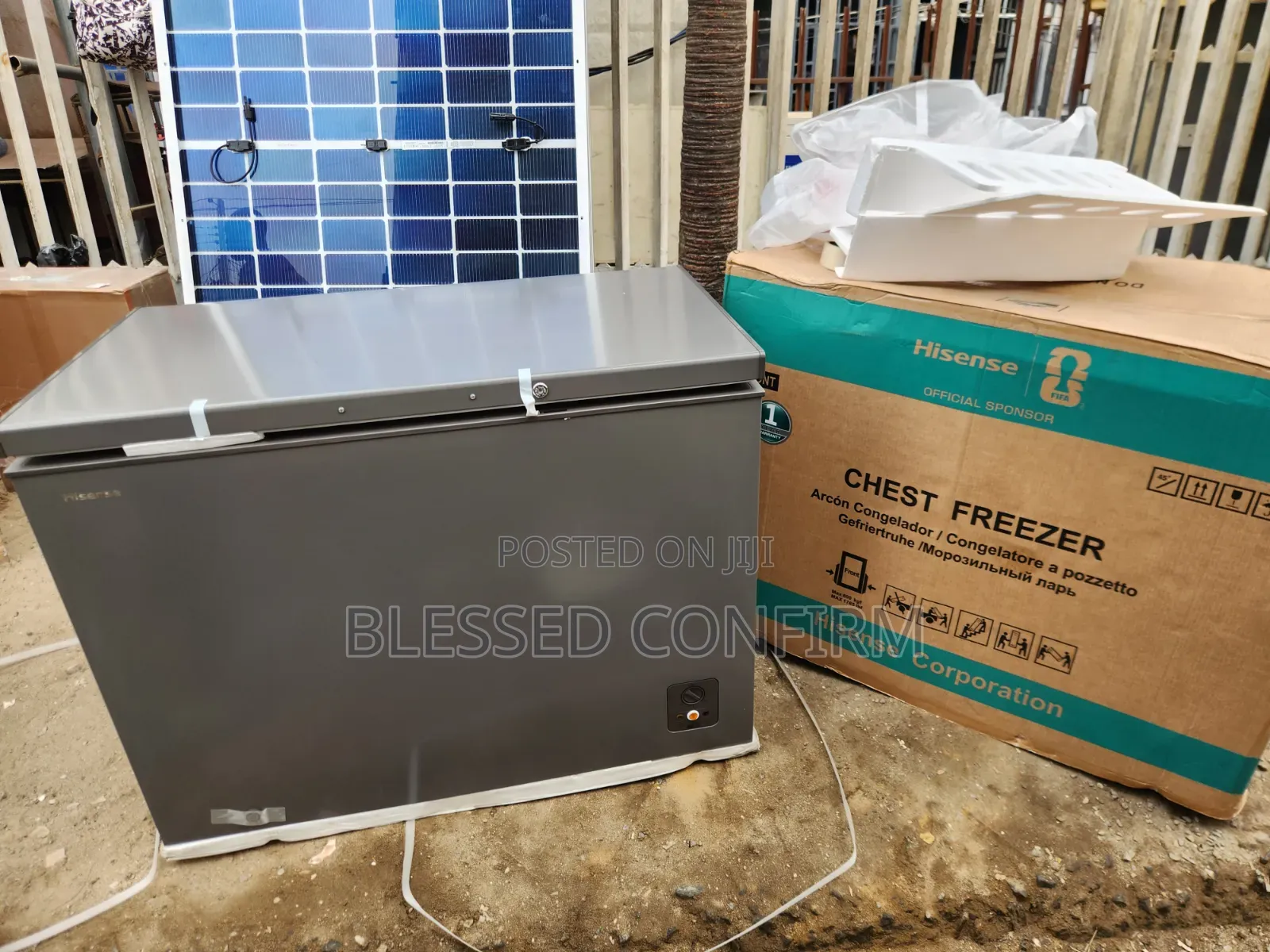 Hisense FC390SH 297L Chest Deep Freezer – Fast Cooling Energy Saving