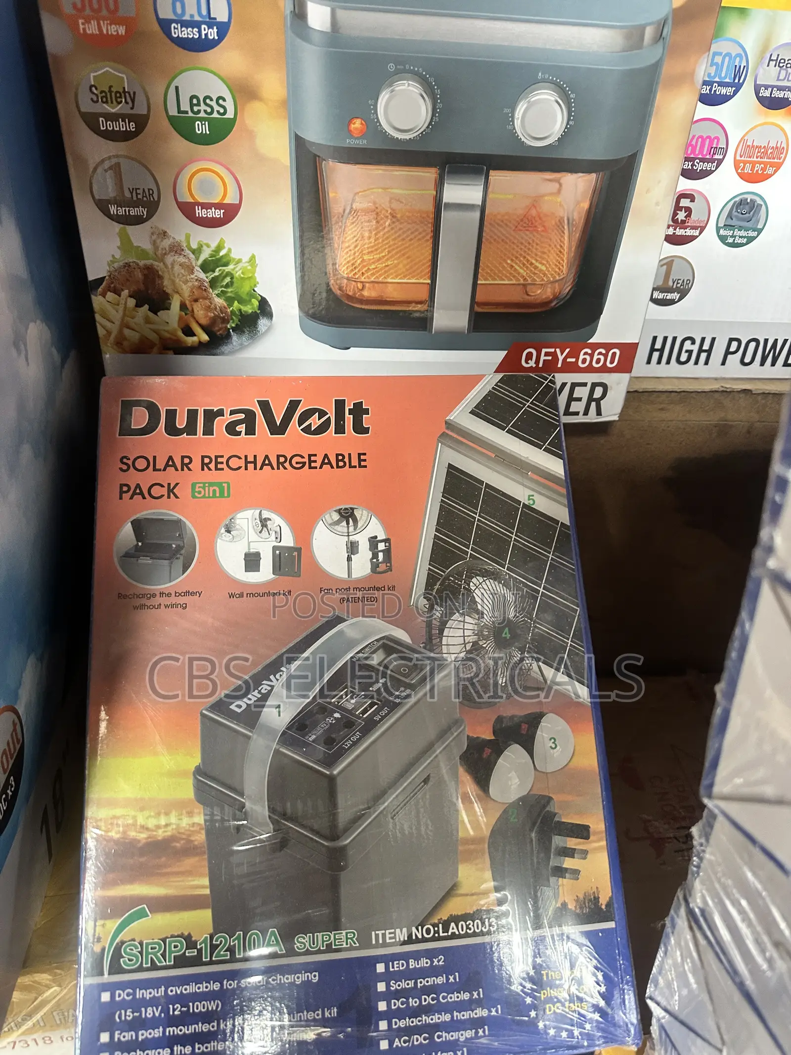 DuraVolt SRP-12 Super 5-in-1 Solar