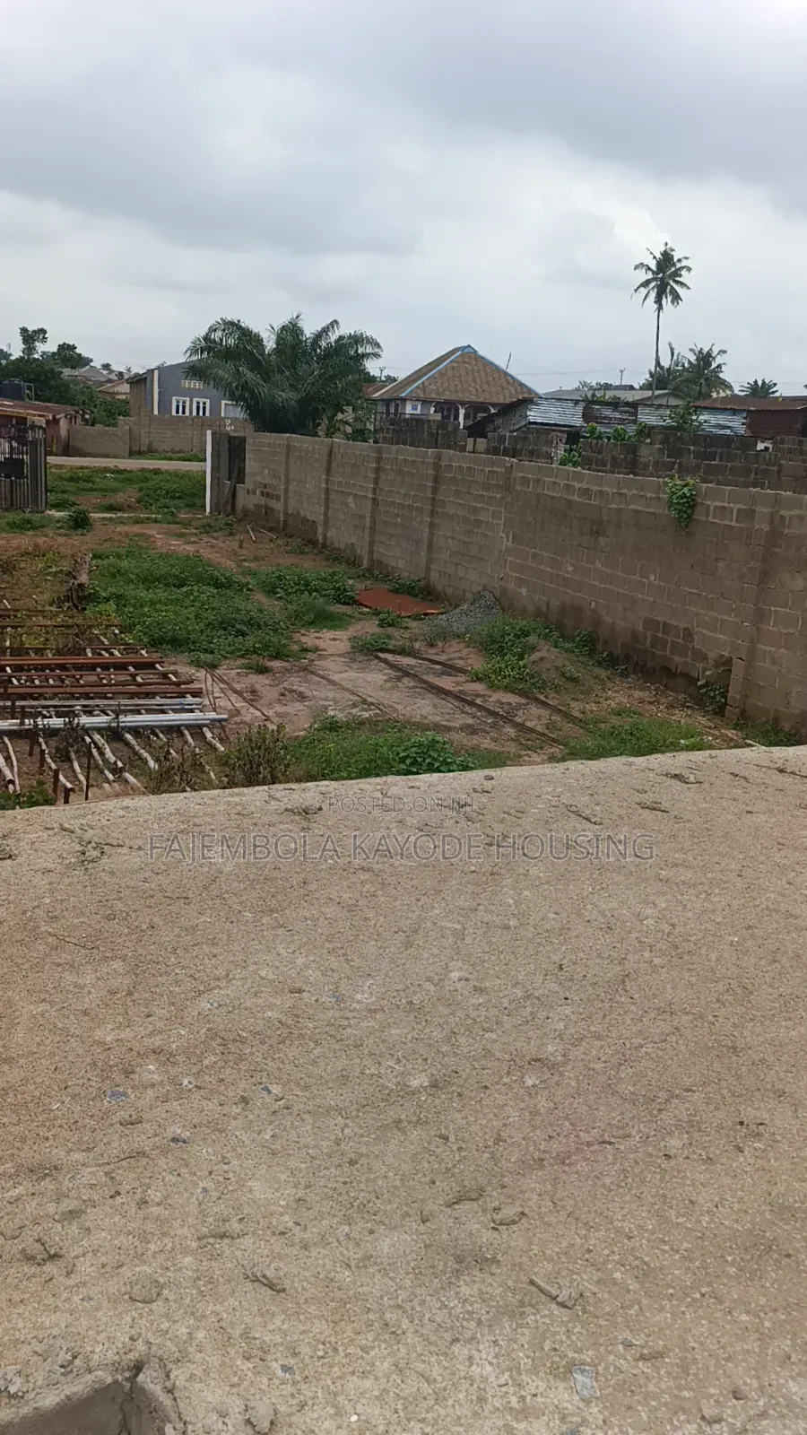 A Commercial Property Faces the Major Tarred Road