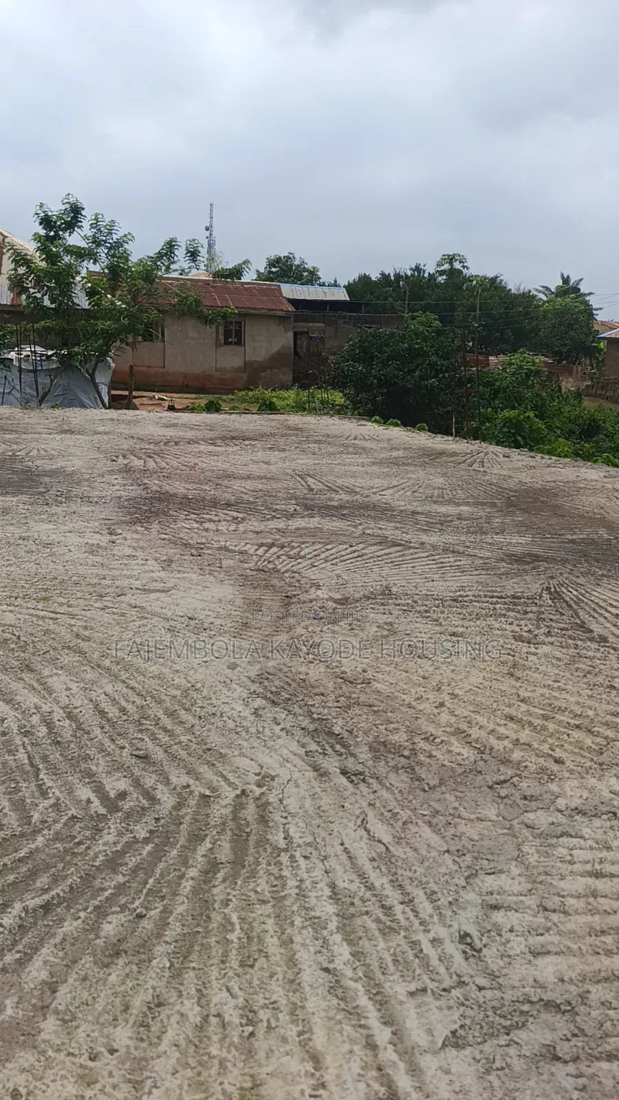A Commercial Property Faces the Major Tarred Road