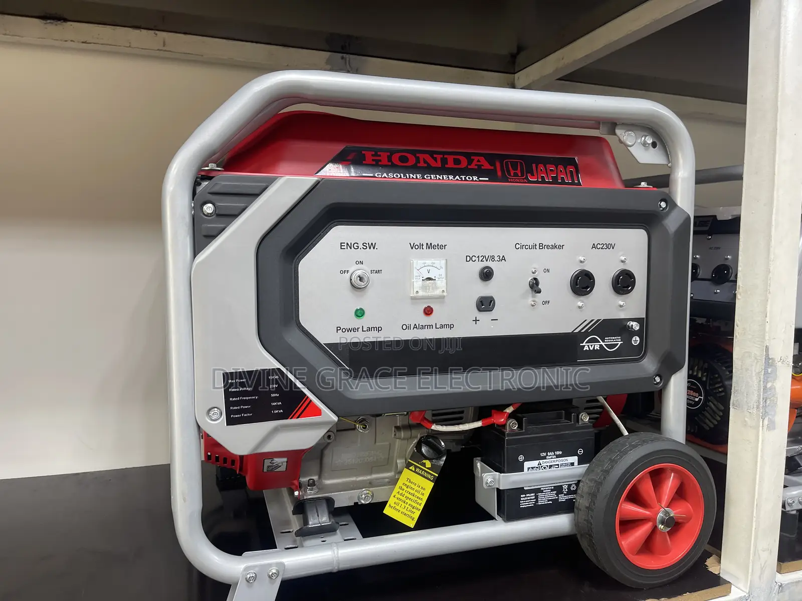 Brand New 10kva Honda Petrol Copper Coil Generator/Less Noise