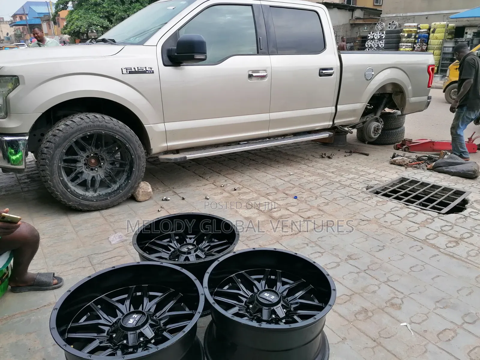 22 Offroad Rims for/ Ford F150 Escalates Infinity