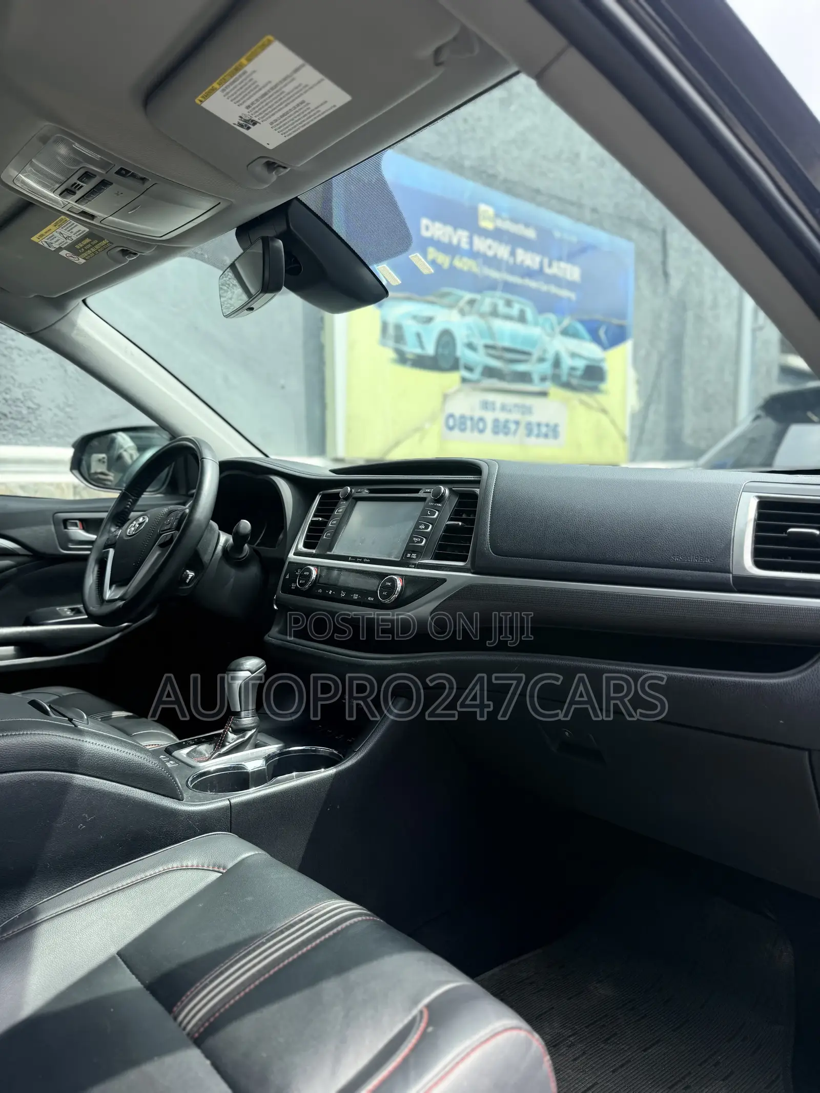 Toyota Highlander SE 2019 Black