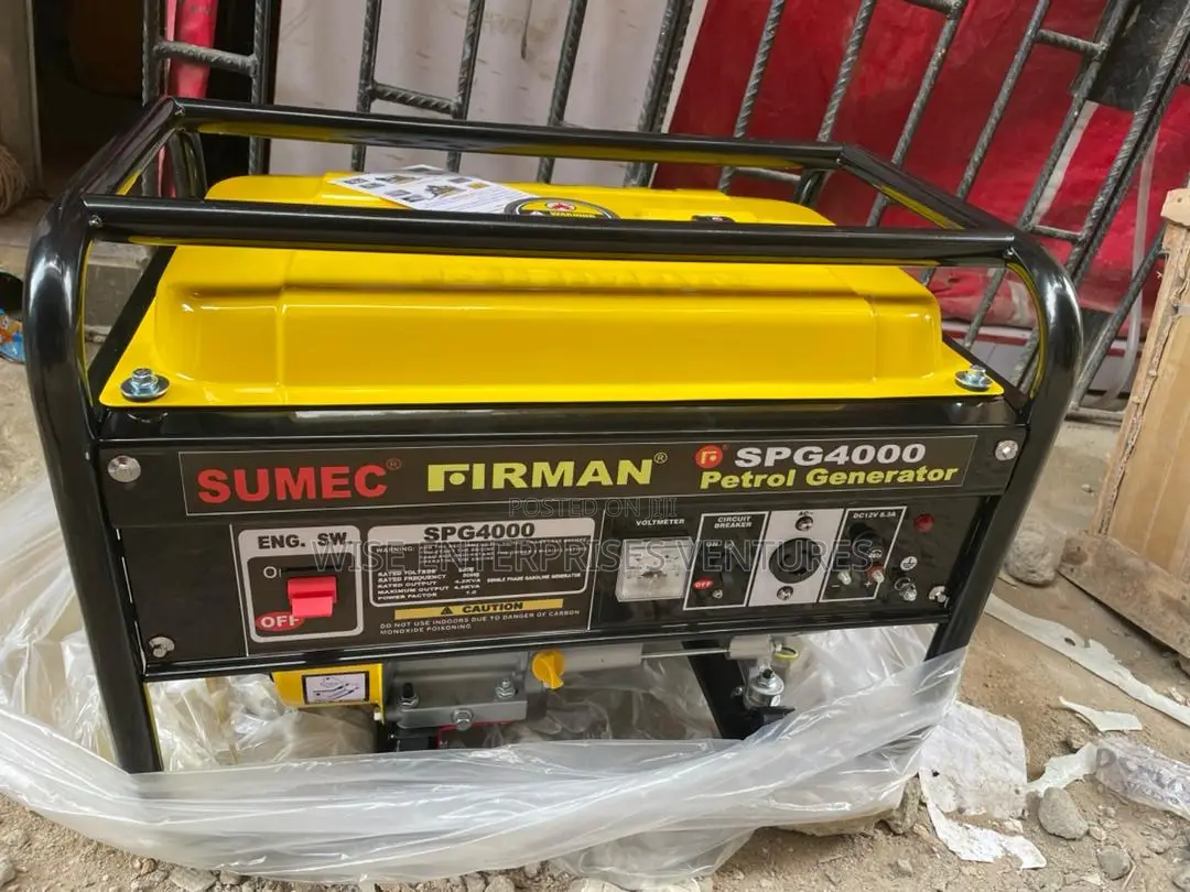 Sumec Firman Spg4000 4.5kva 100% Copper Coil