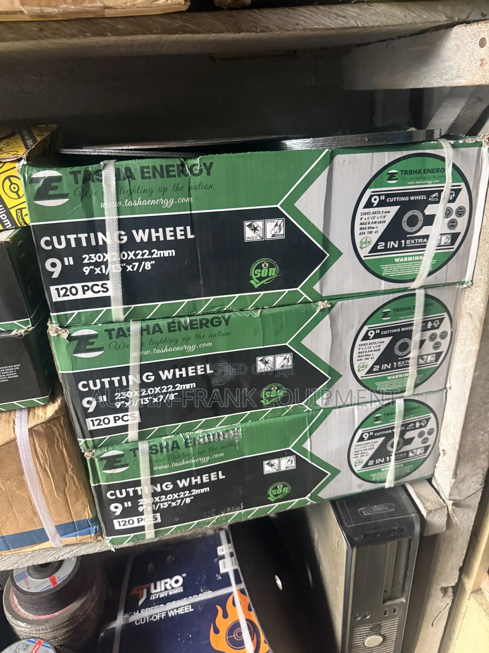 Tasha Energy Brand 9-Inch Cutting Wheel