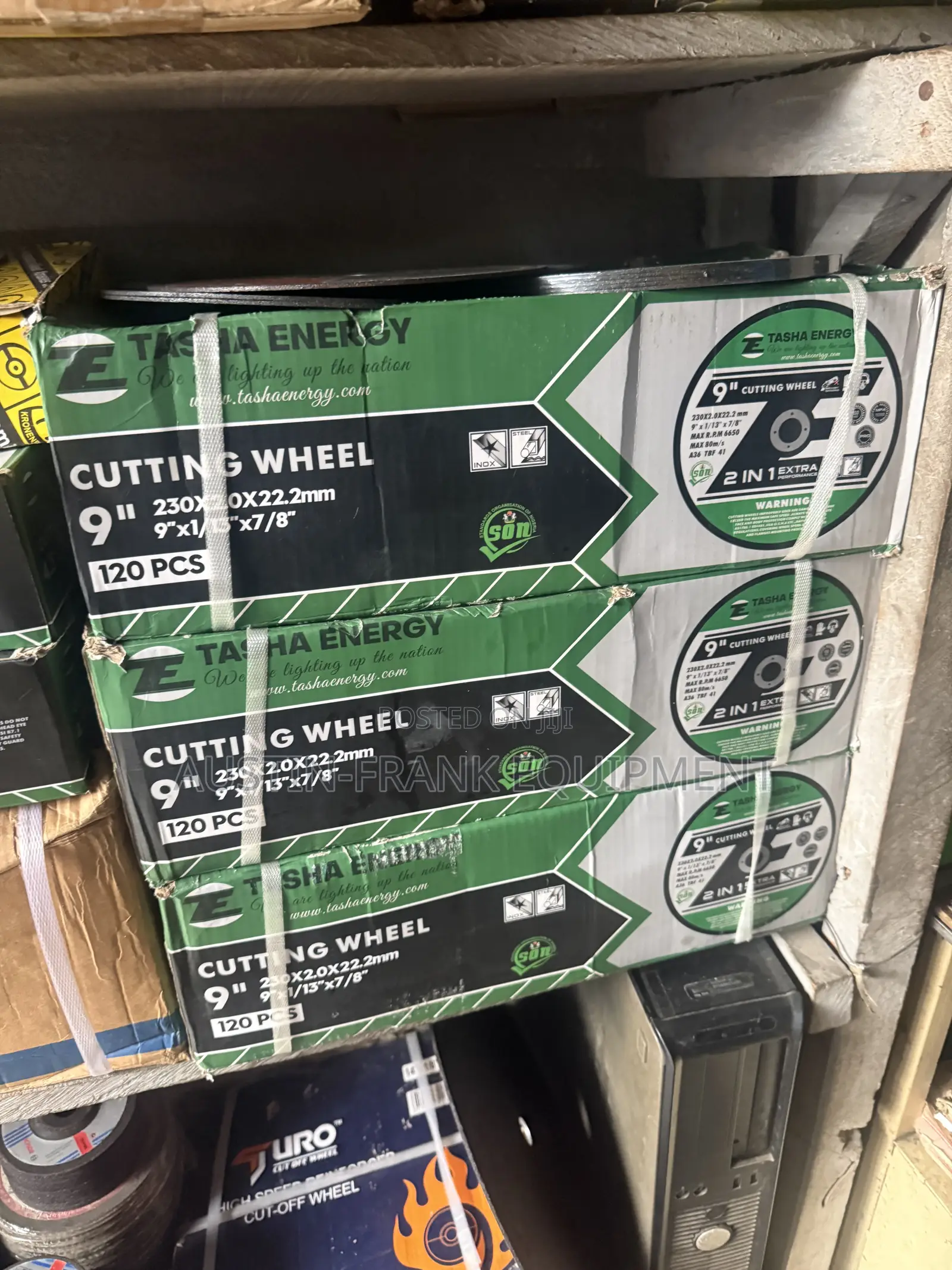 Tasha Energy Brand 9-Inch Cutting Wheel