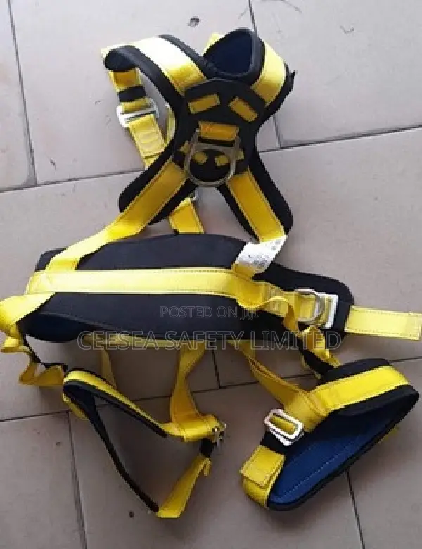 Full Body Safety Harness Fall Protection Kit With Lanyard