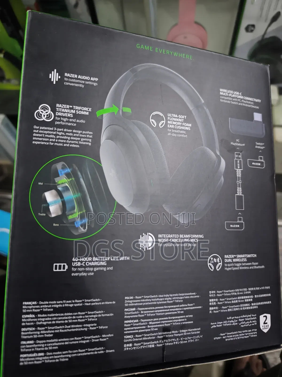 Razer Barracuda Wireless Gaming Headphone