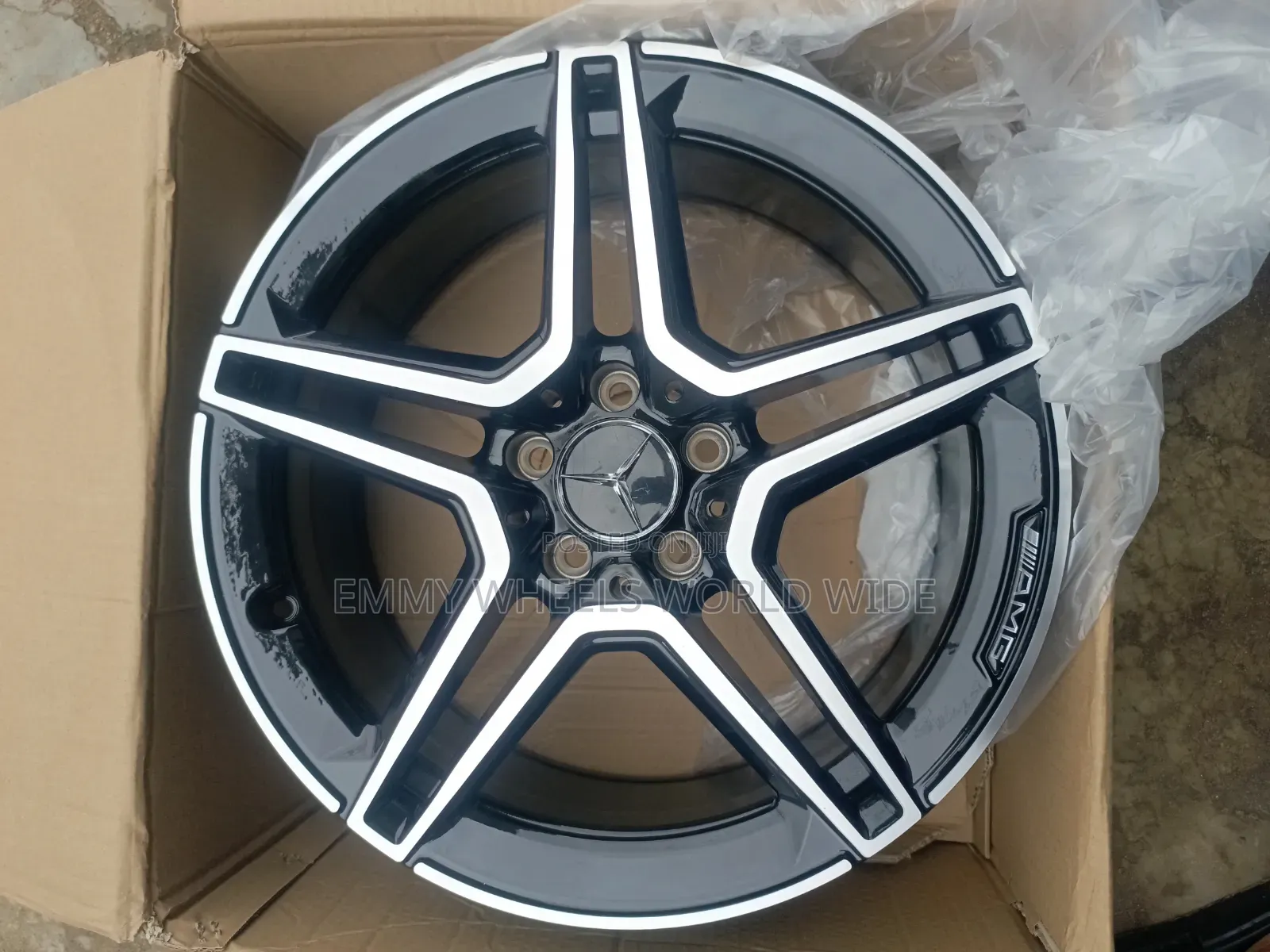 18inches for M/Benz 5open Finger Black and Stainless Available