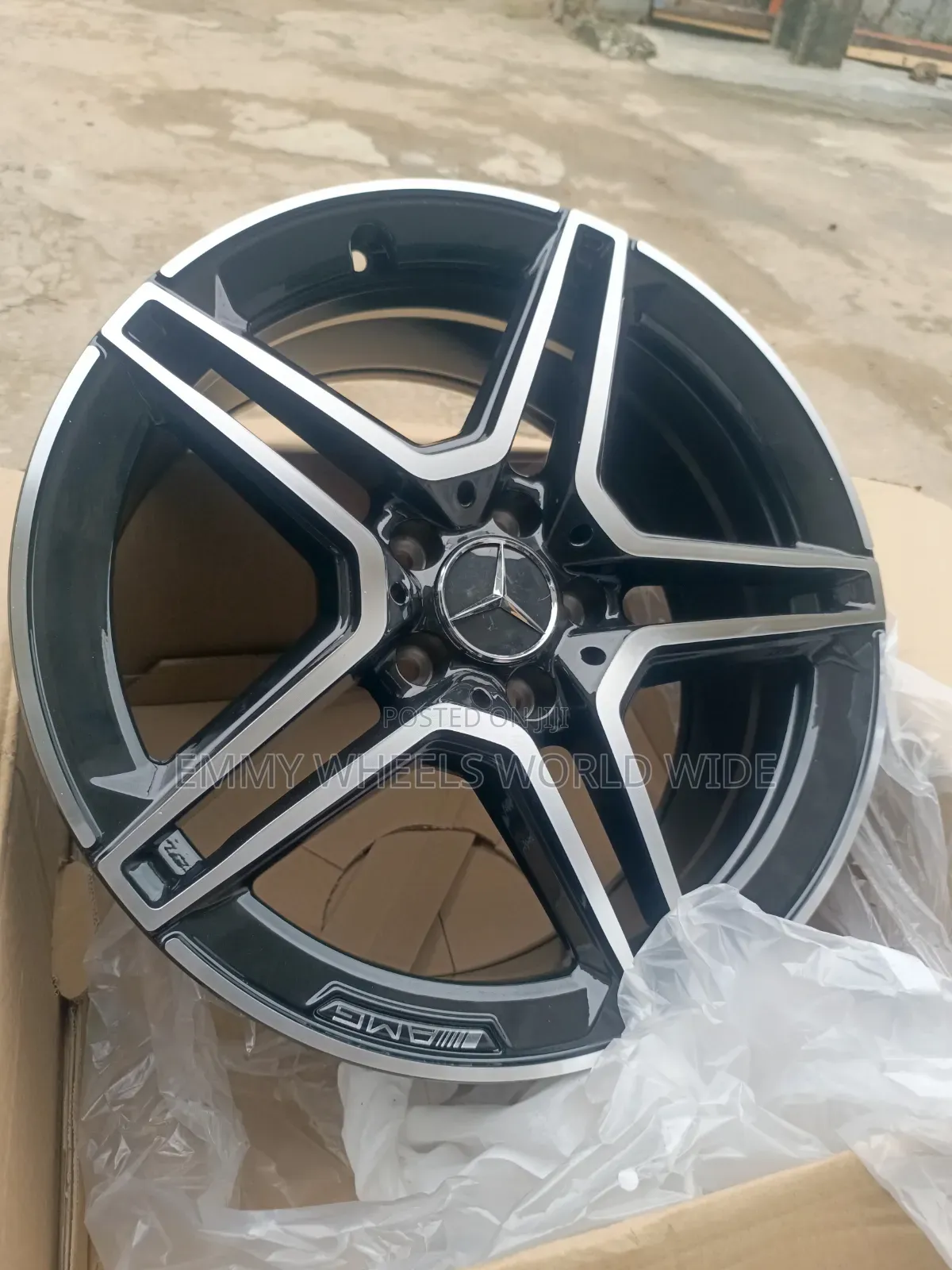 18inches for M/Benz 5open Finger Black and Stainless Available