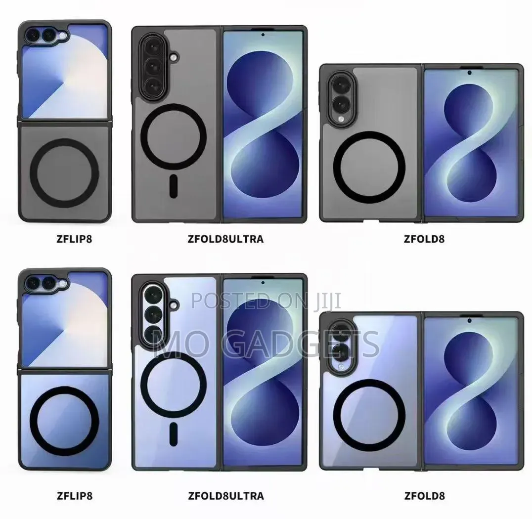 Samsung Galaxy Fold 8 and Fold Ultra Clear MagSafe Case / Kick Stand