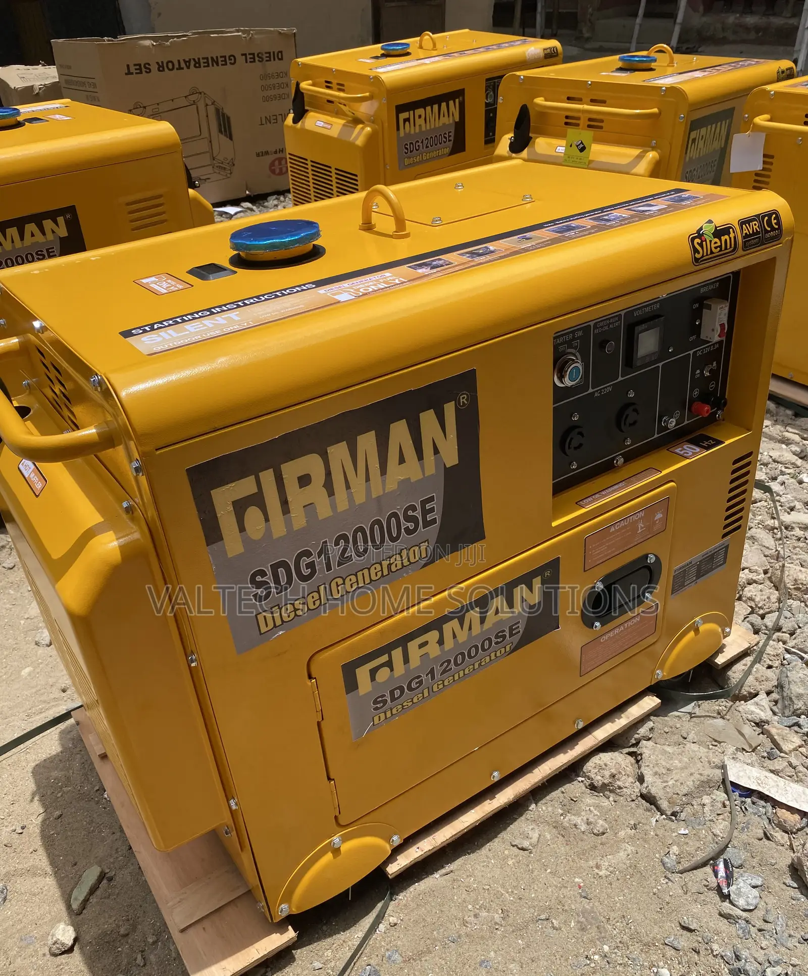 Original Fireman 12.5KVA Silent Diesel Generator for Home Business