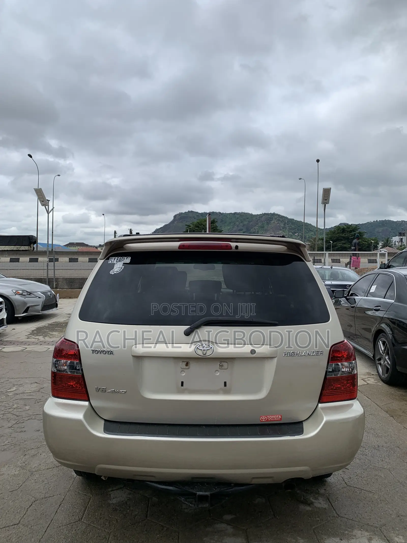 Toyota Highlander 2006 Gold