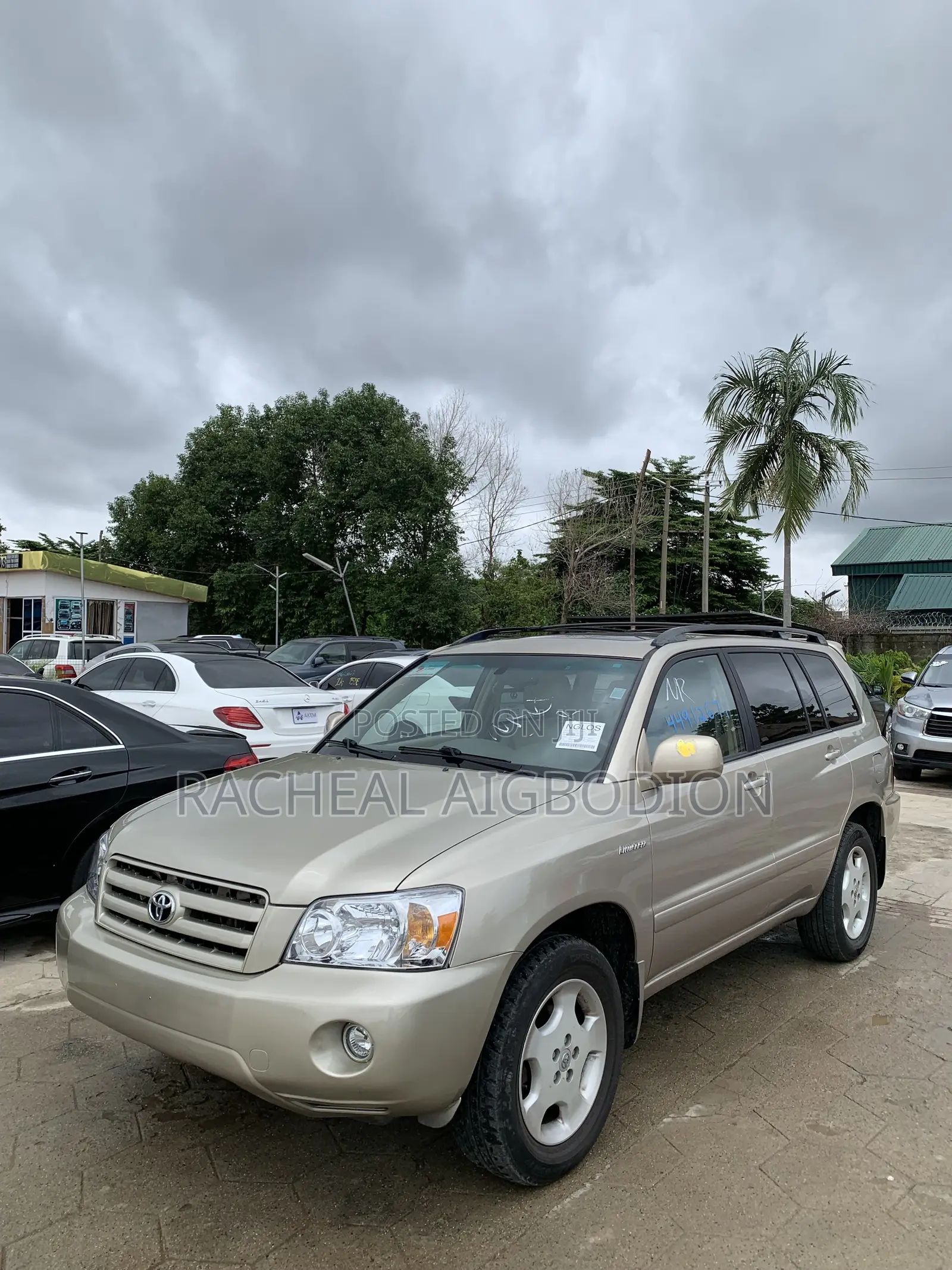 Toyota Highlander 2006 Gold