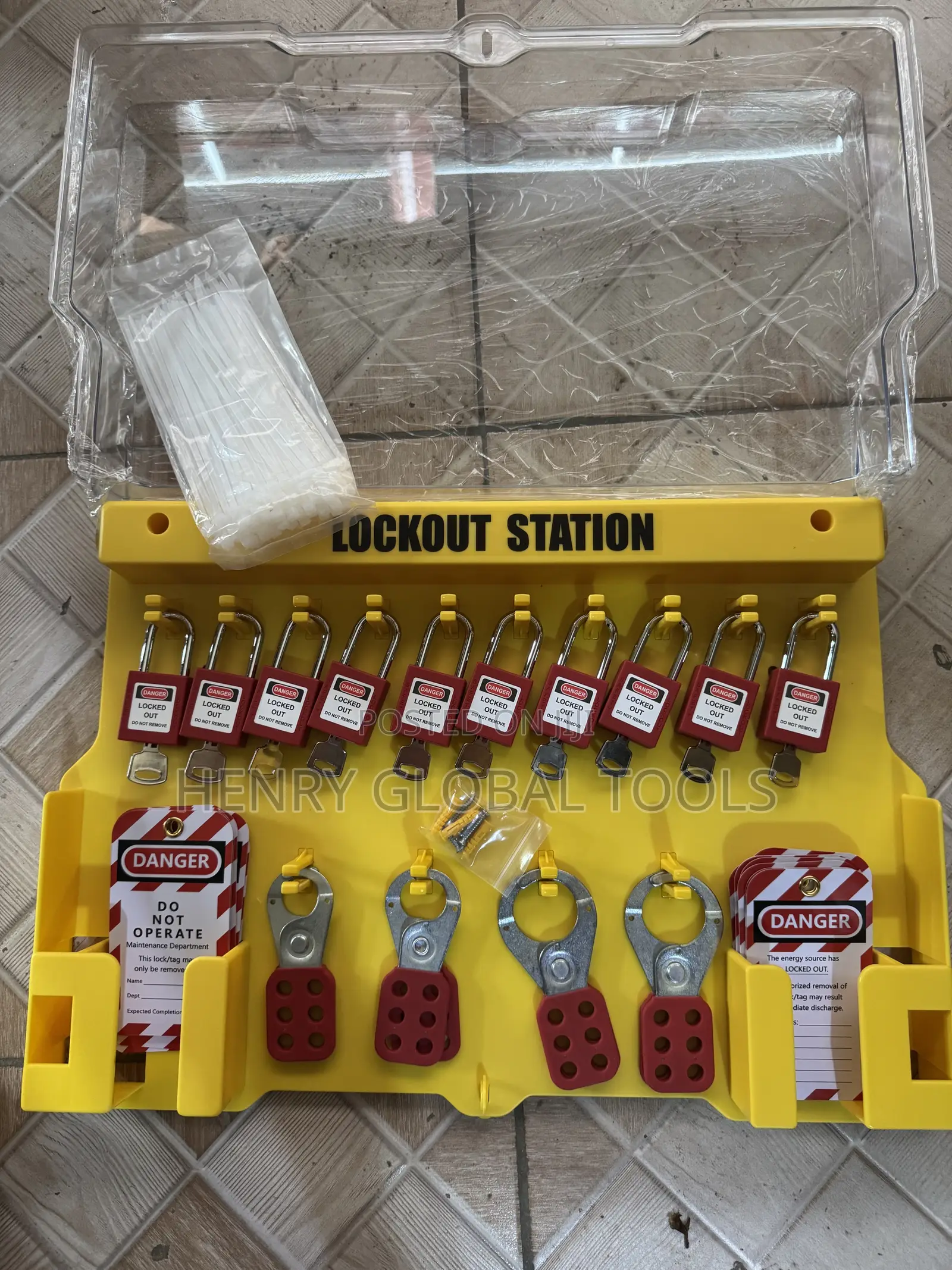 Complete Safety Lotto Lockout Safety Tools Kit Set
