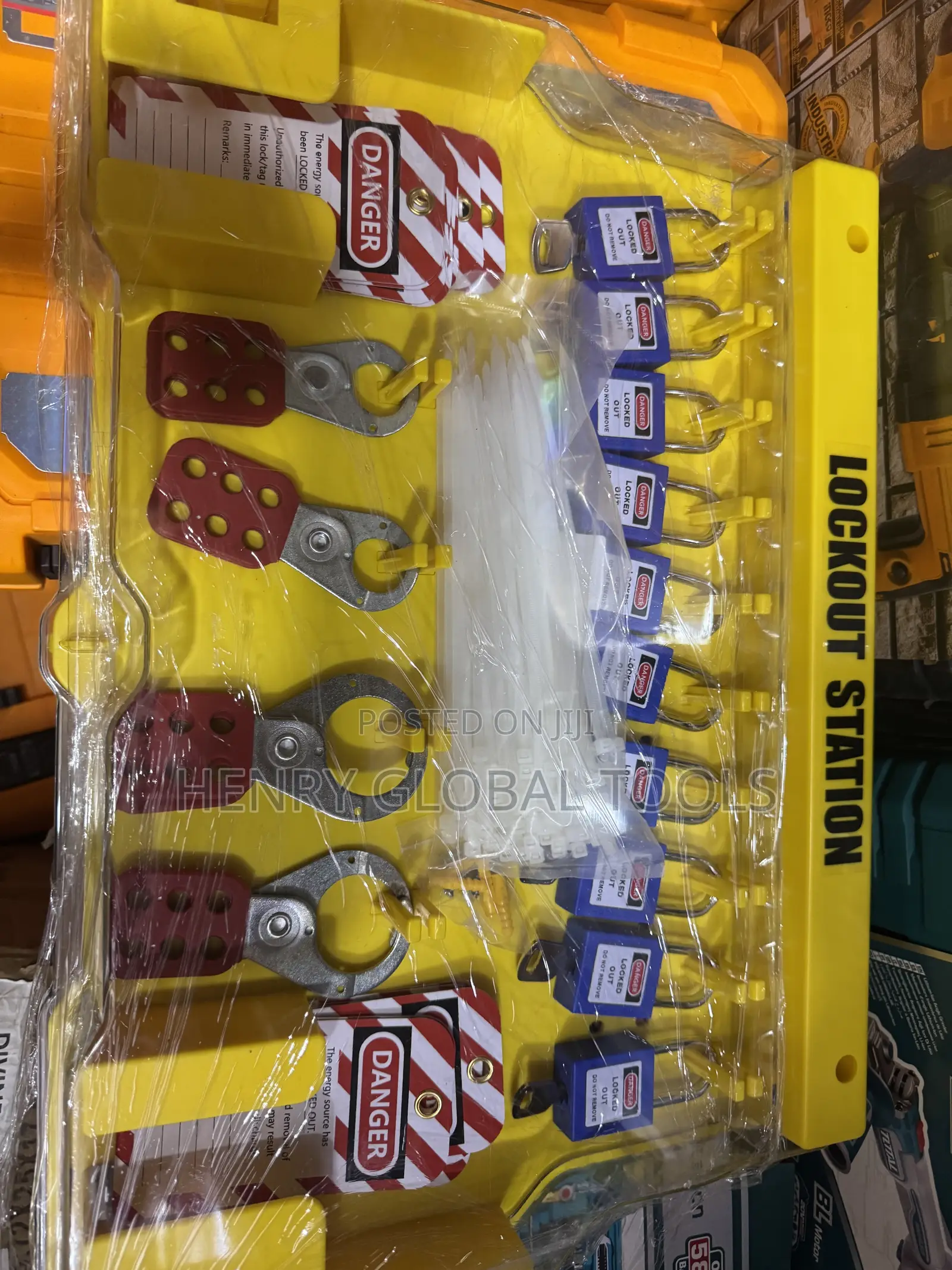 Complete Safety Lotto Lockout Safety Lock Tools Kit