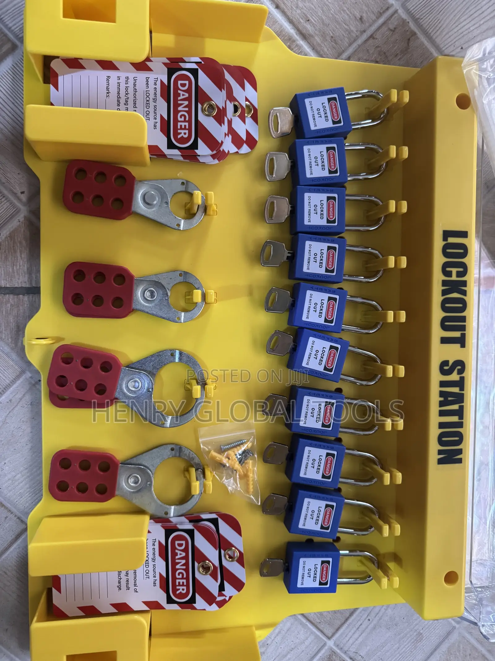 Complete Safety Lotto Lockout Safety Lock Tools Kit