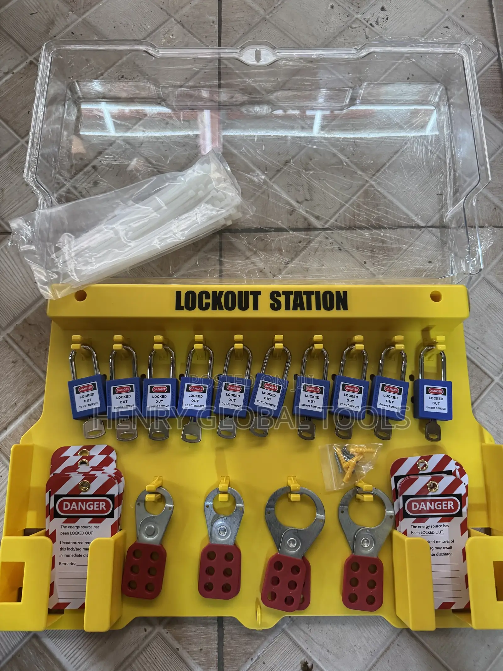 Complete Safety Lotto Lockout Safety Lock Tools Kit
