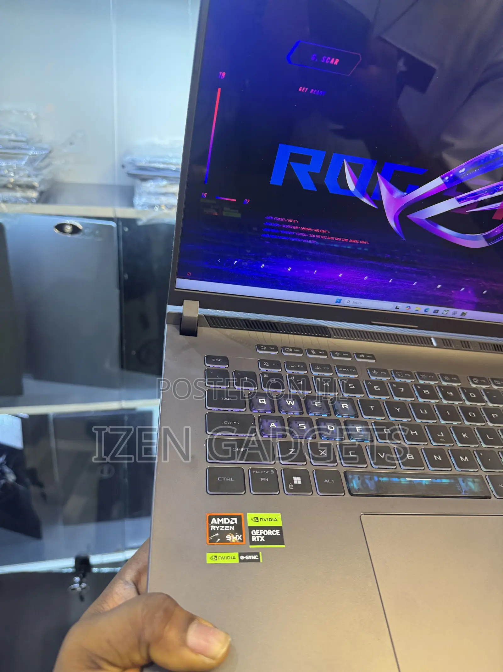 New Laptop Asus ROG Strix G16 G614 16GB AMD Ryzen 9 SSD 1T