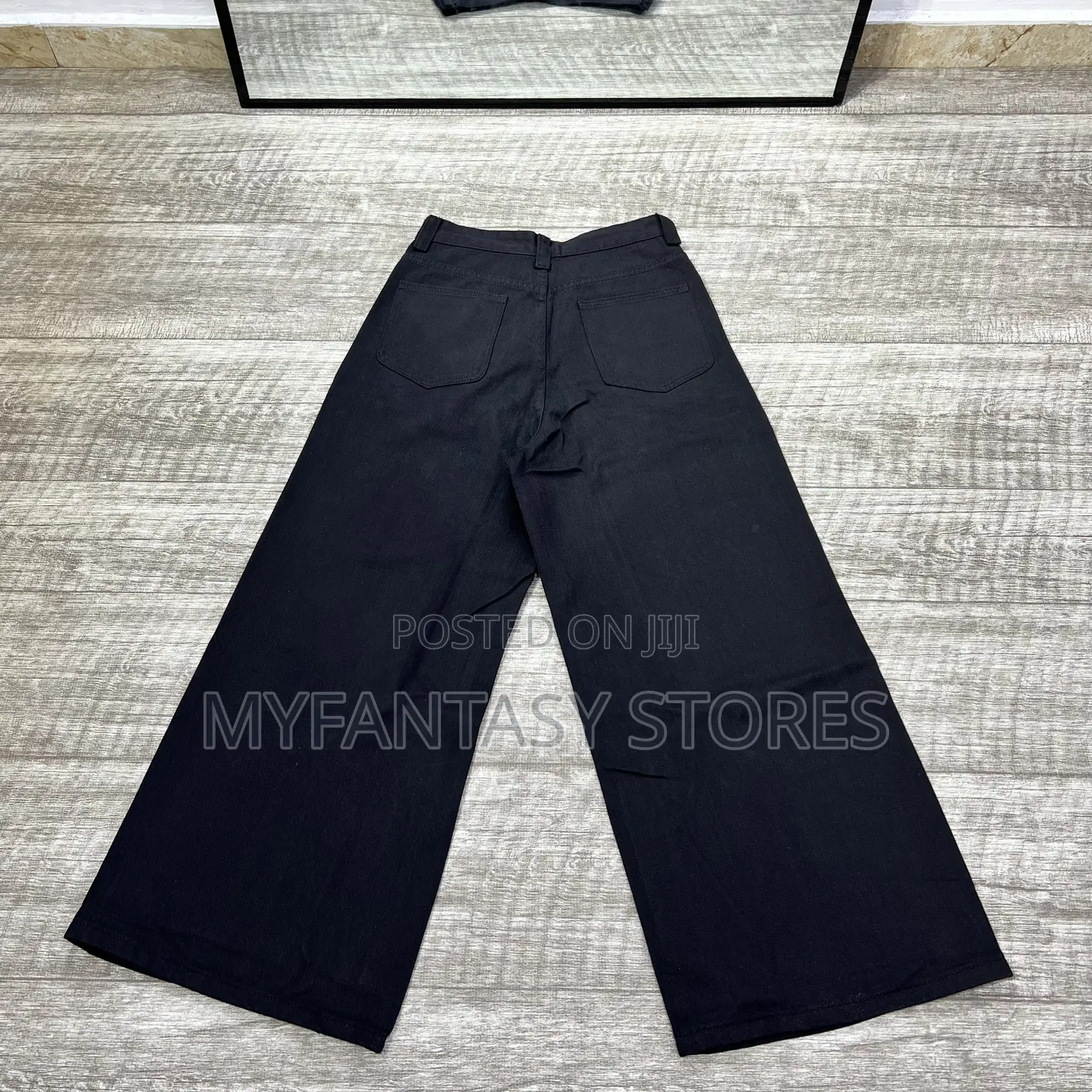 Black Oversized Baggy Denim Jean