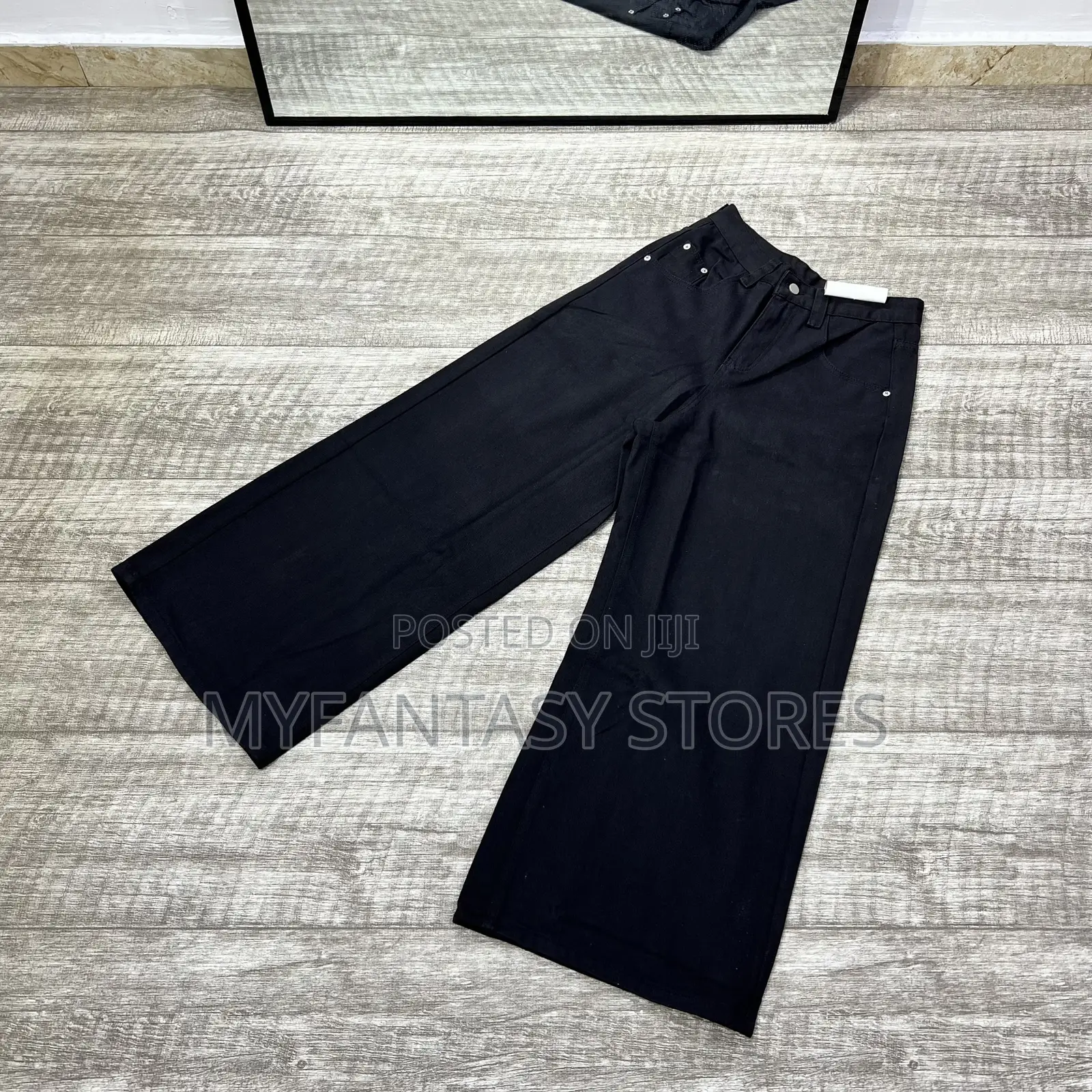 Black Oversized Baggy Denim Jean