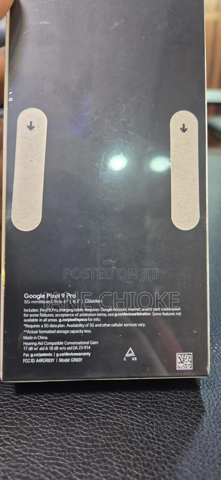 New Google Pixel 9 Pro 128 GB Black