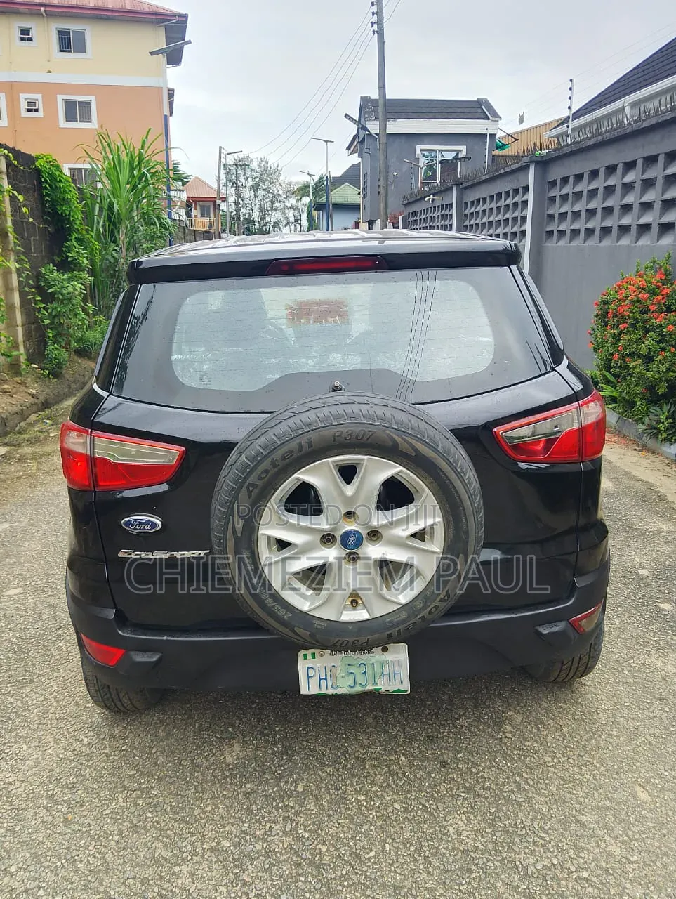 Ford Ecosport 2014 Black