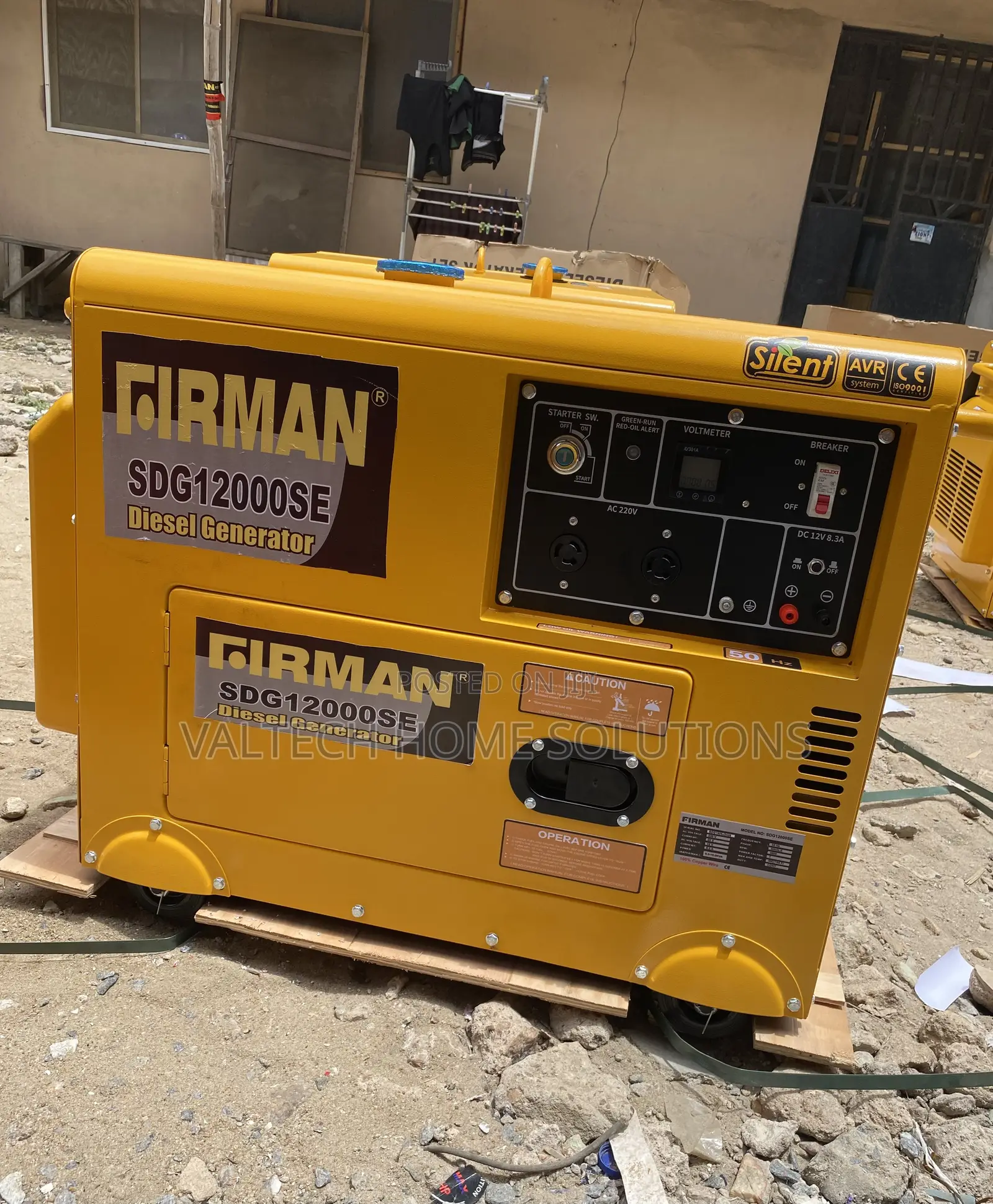 Premium 12.5KVA Fireman Diesel Generator for Offices Shops