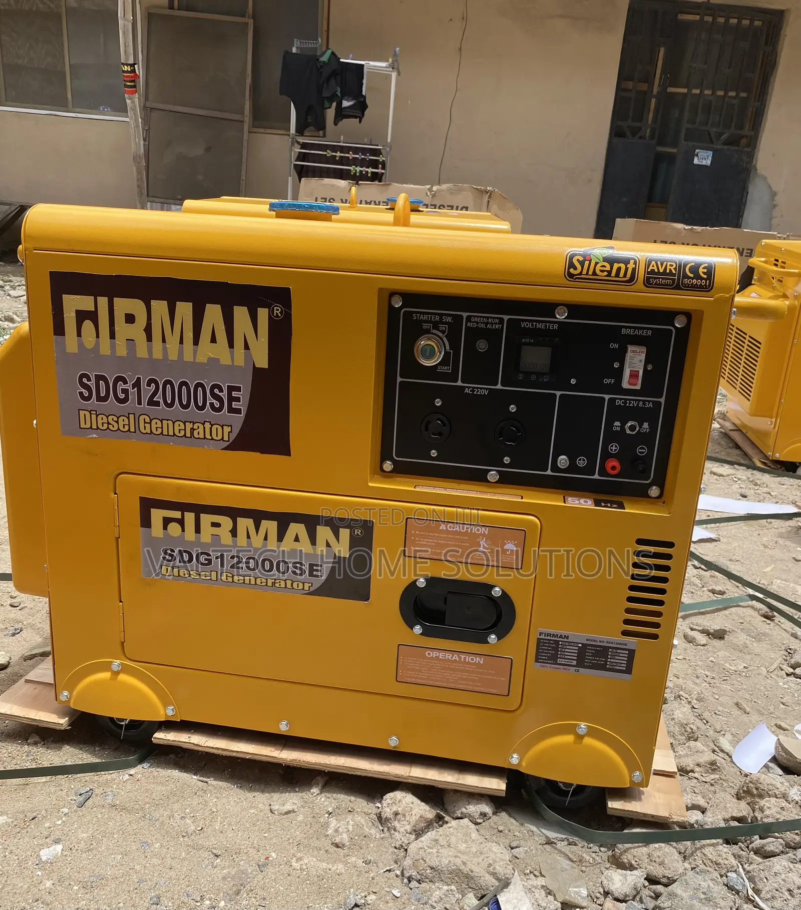 Premium 12.5KVA Fireman Diesel Generator for Offices Shops