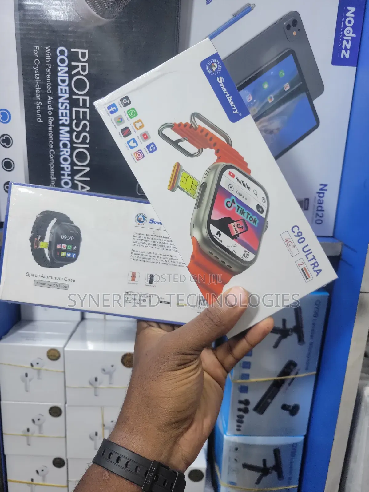 Smartbarry C90 Ultra 4G Smart Watch