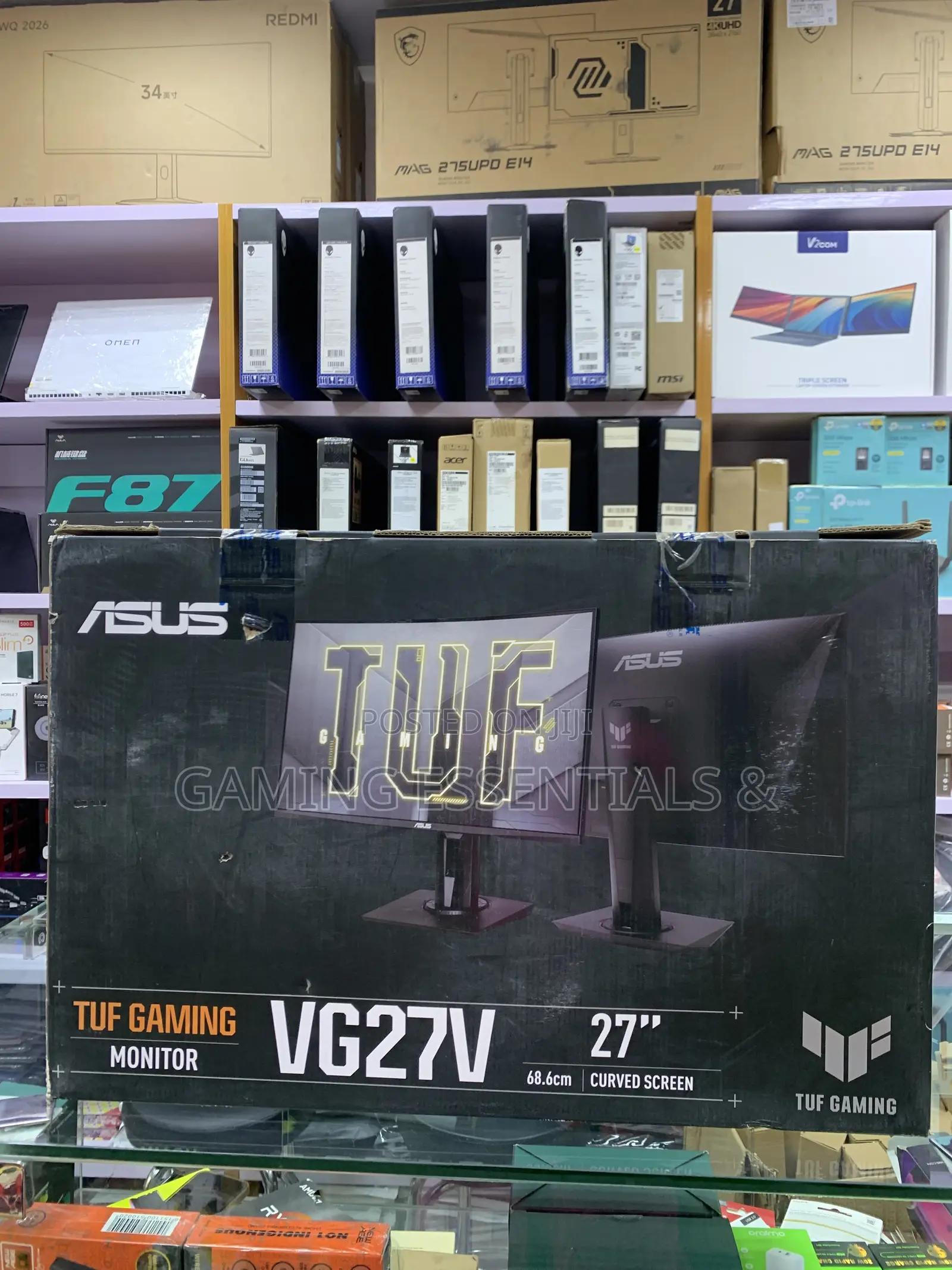 ASUS Tuf VG27V 27 Inch Curved Monitor
