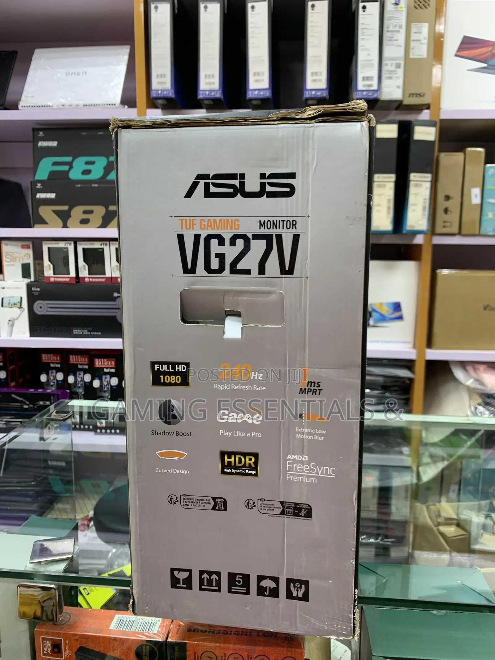 ASUS Tuf VG27V 27 Inch Curved Monitor