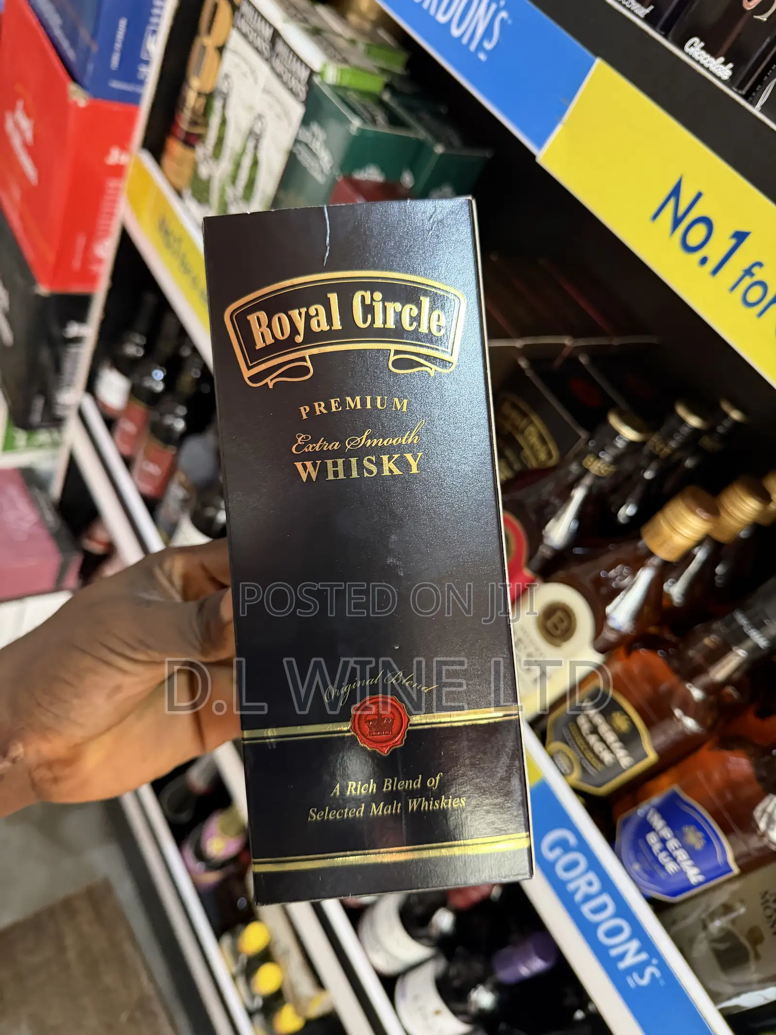 Royal Circle Whisky Carton of 12 Bottles