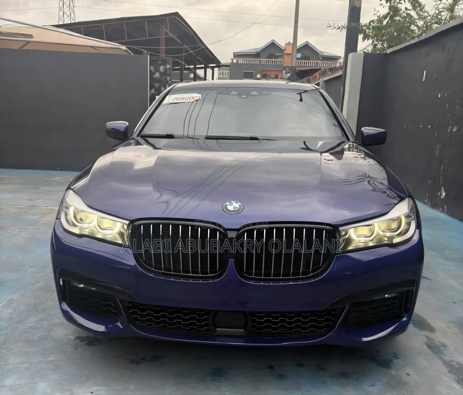 BMW 7 Series 730Li 2018 Blue
