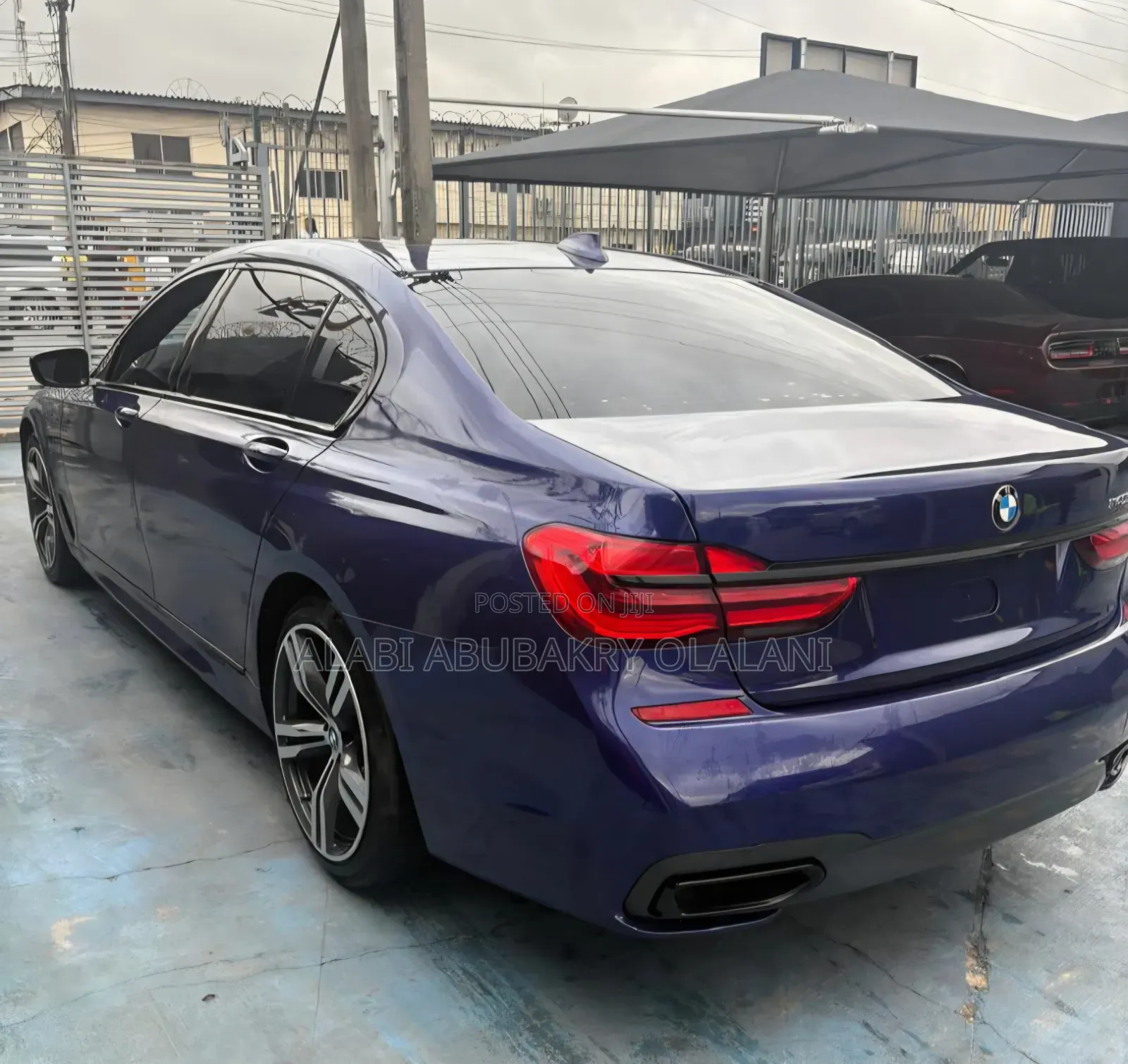 BMW 7 Series 730Li 2018 Blue